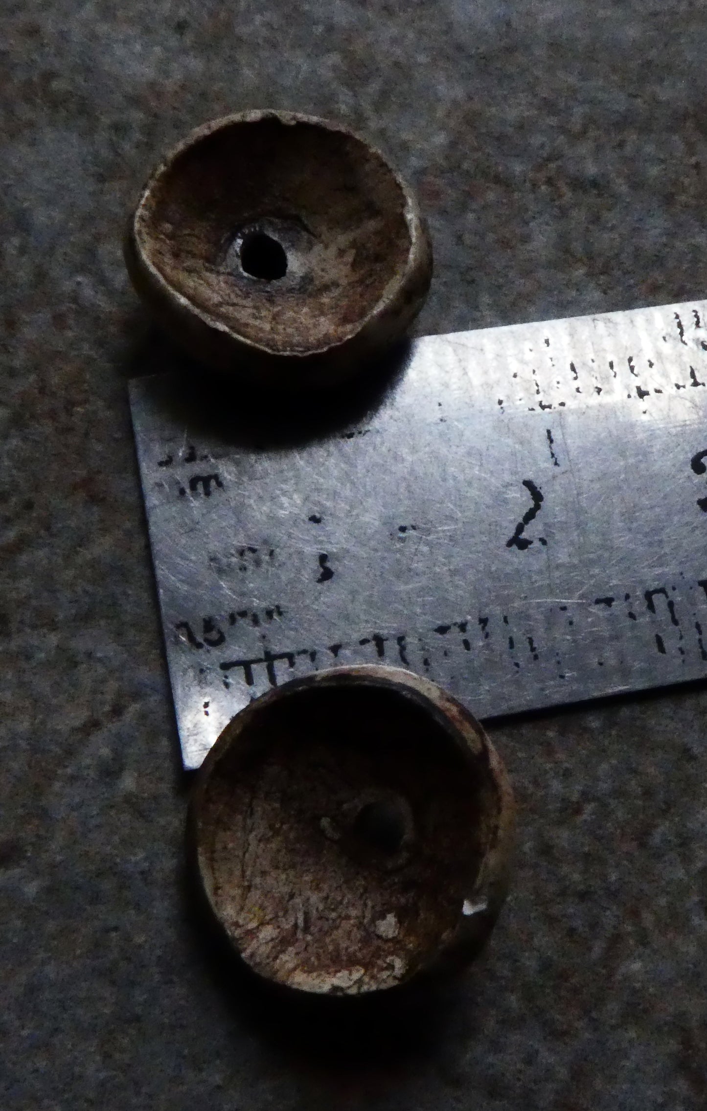 Ceramic Leaf Textured Bead Cap Earring Charms