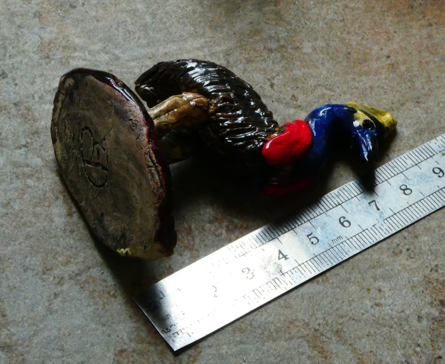 Ceramic Cassowary Ornament