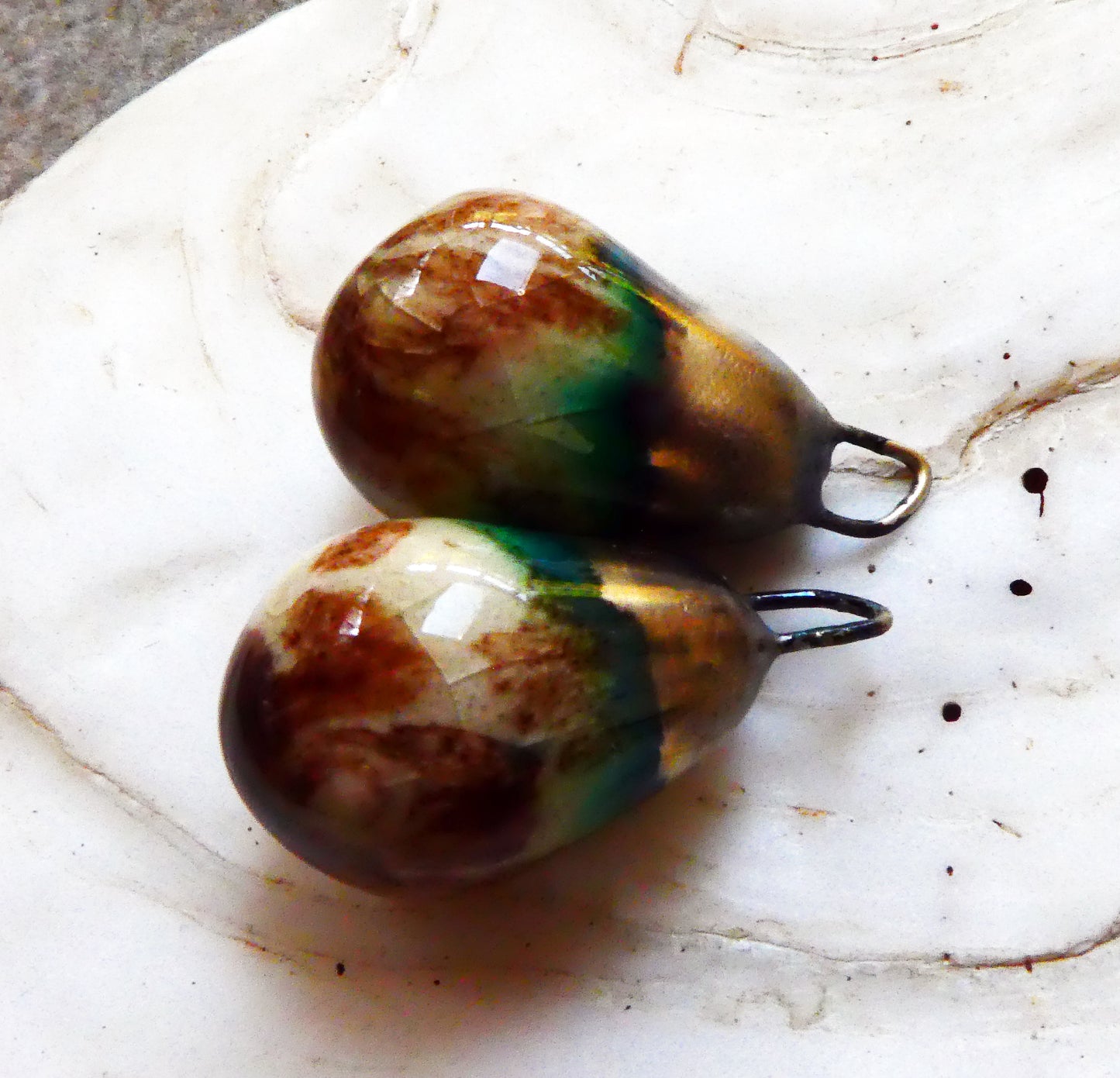 Ceramic Drops Earring Charms - Yadro