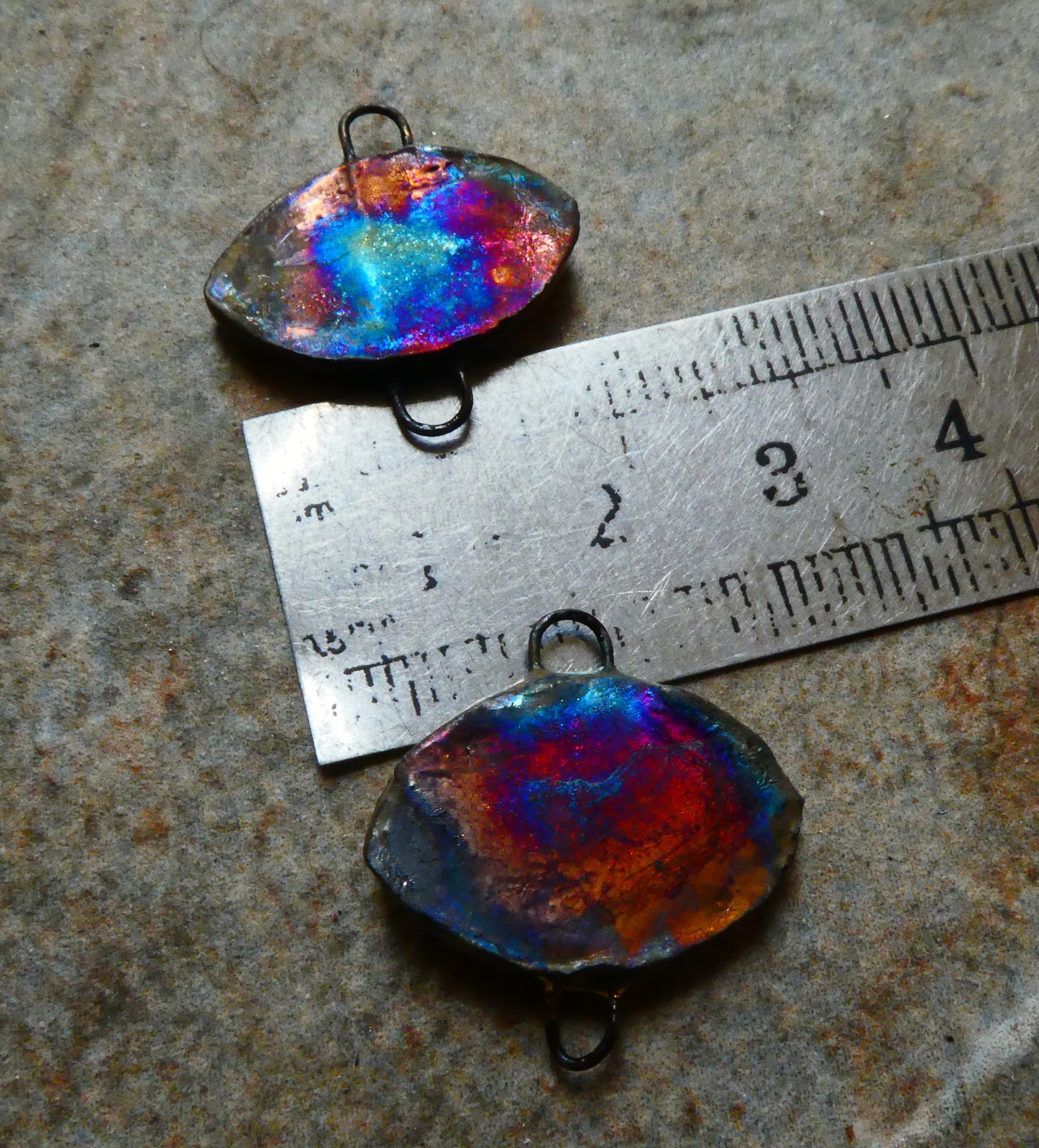 Ceramic Tigers Eyes Decal Connectors #2