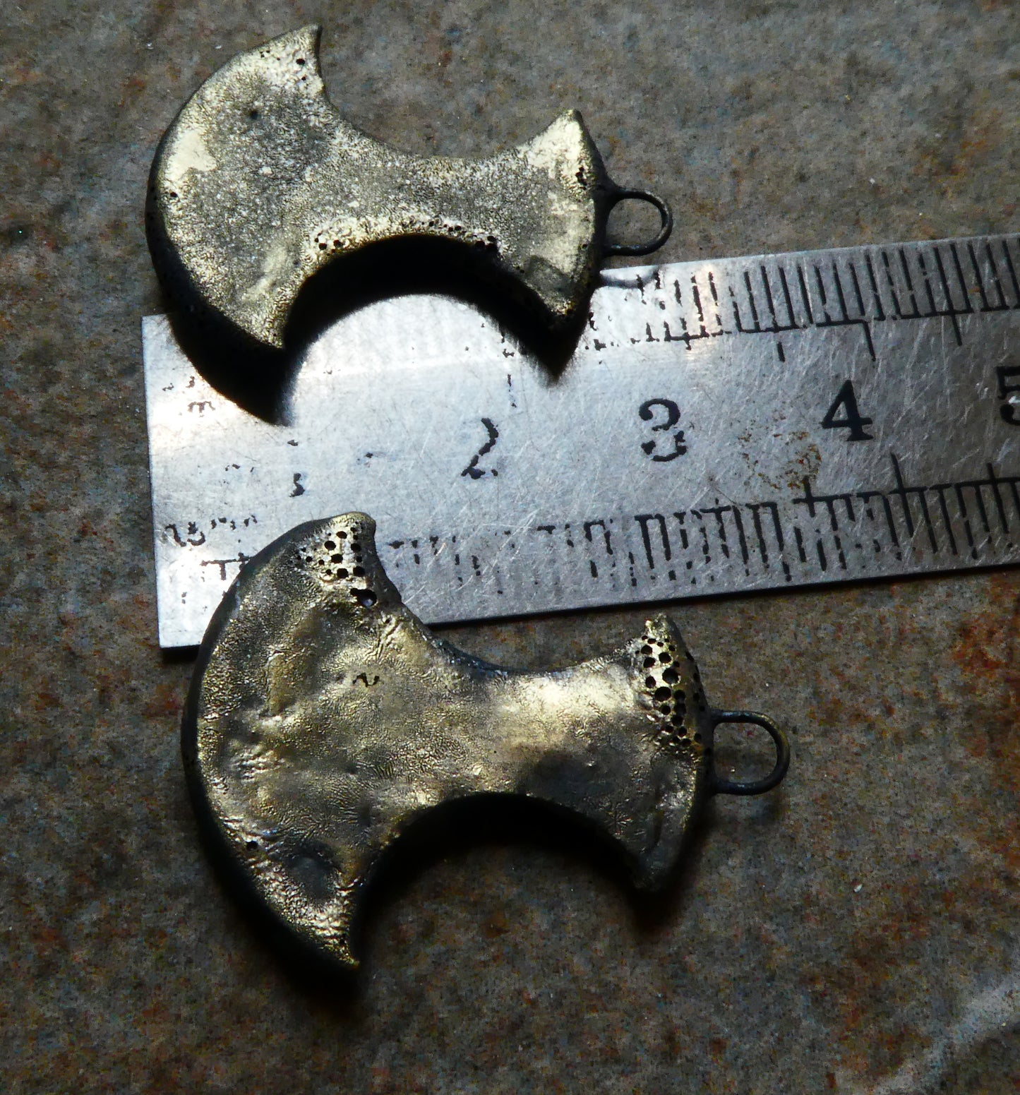 Ceramic Norse Earring Charms -Gloria