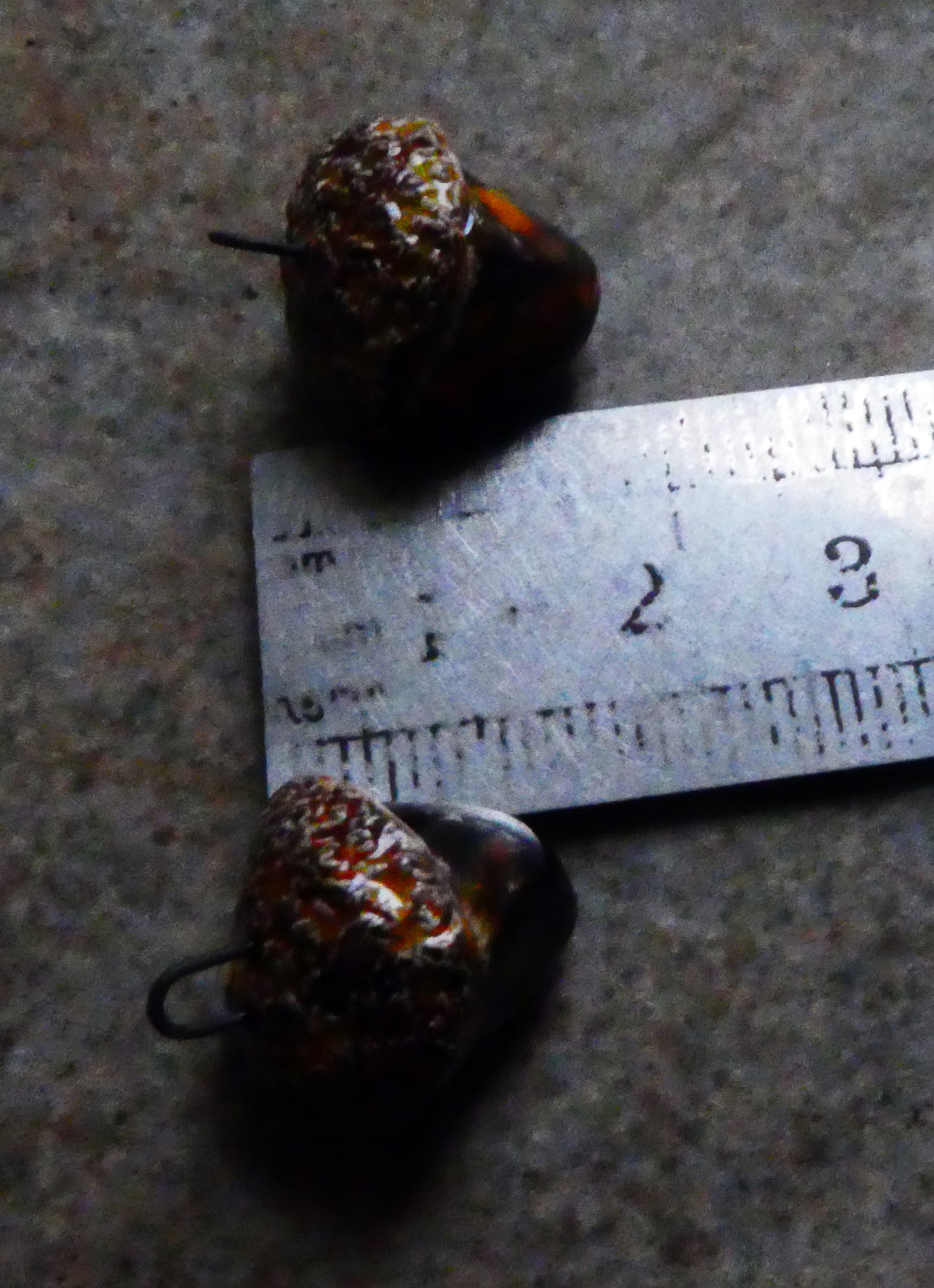 Ceramic Acorn Earring Charms