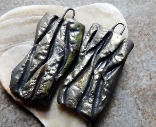 Ceramic Slate Wall Earring Charms