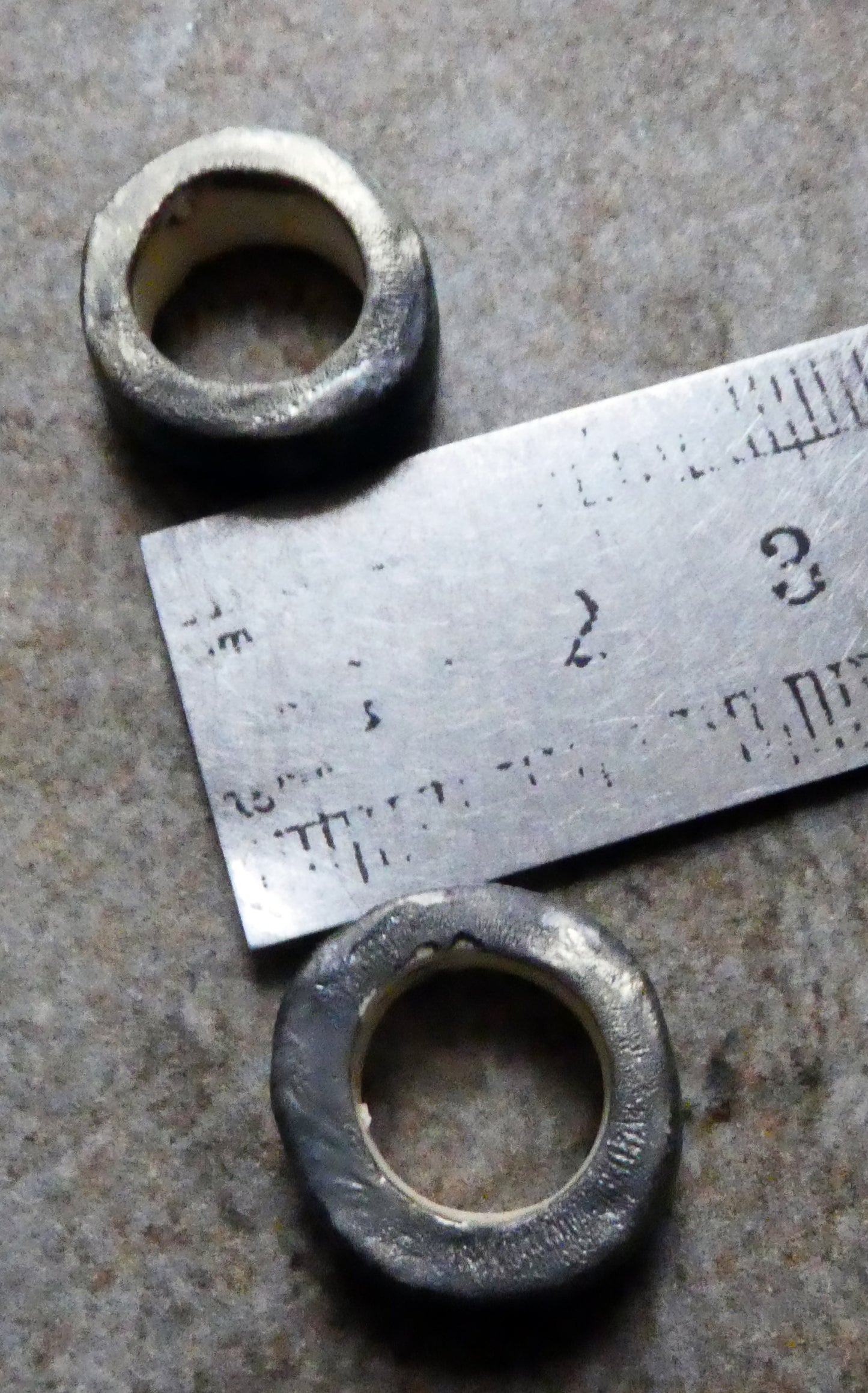 Ceramic Glazed Hoop Earring Charms - Vermillion Sunburst