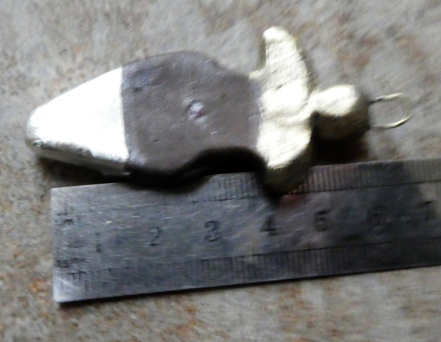 Ceramic Ancient Spearhead Pendant