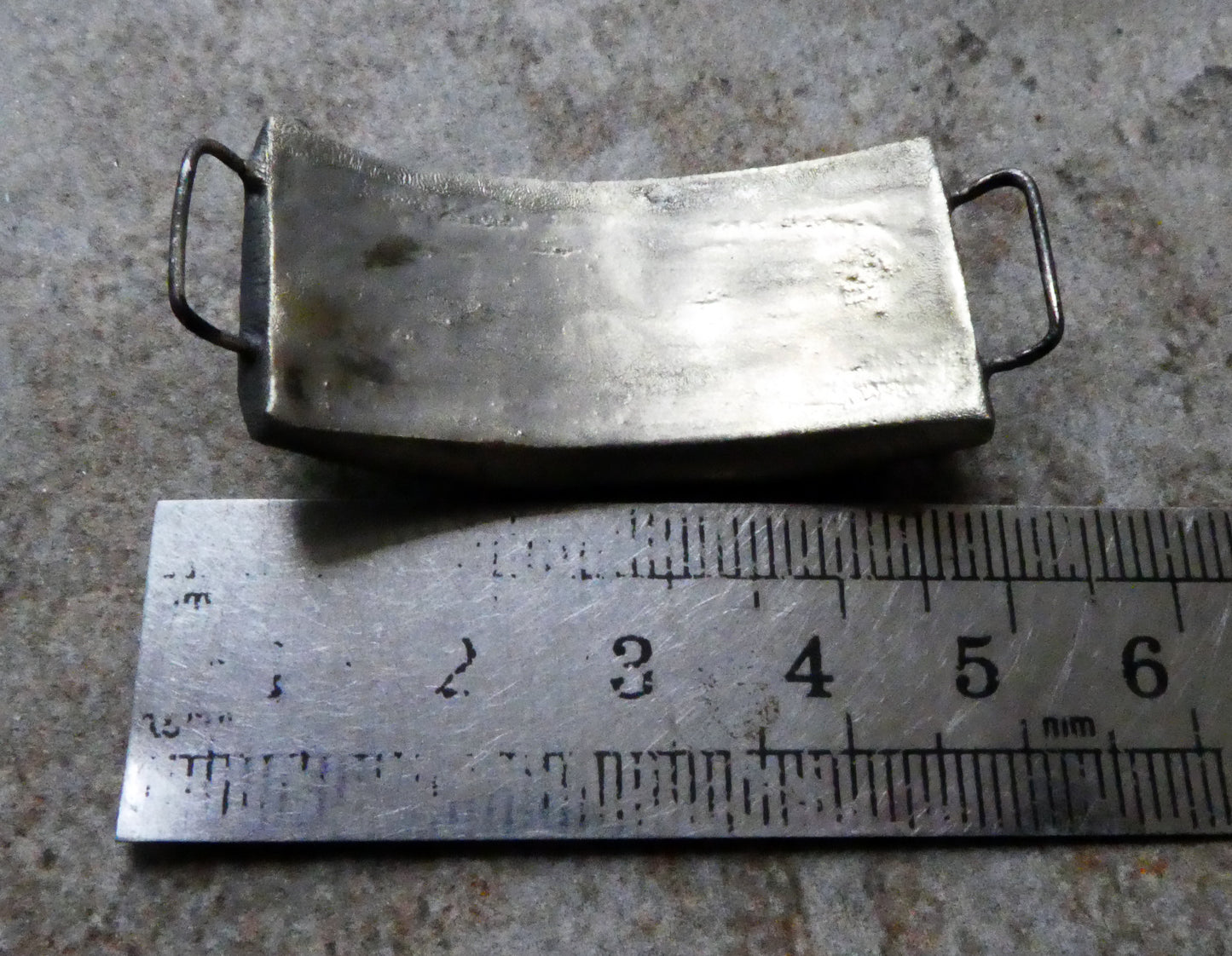 Ceramic Striped Bracelet Focal - Greens