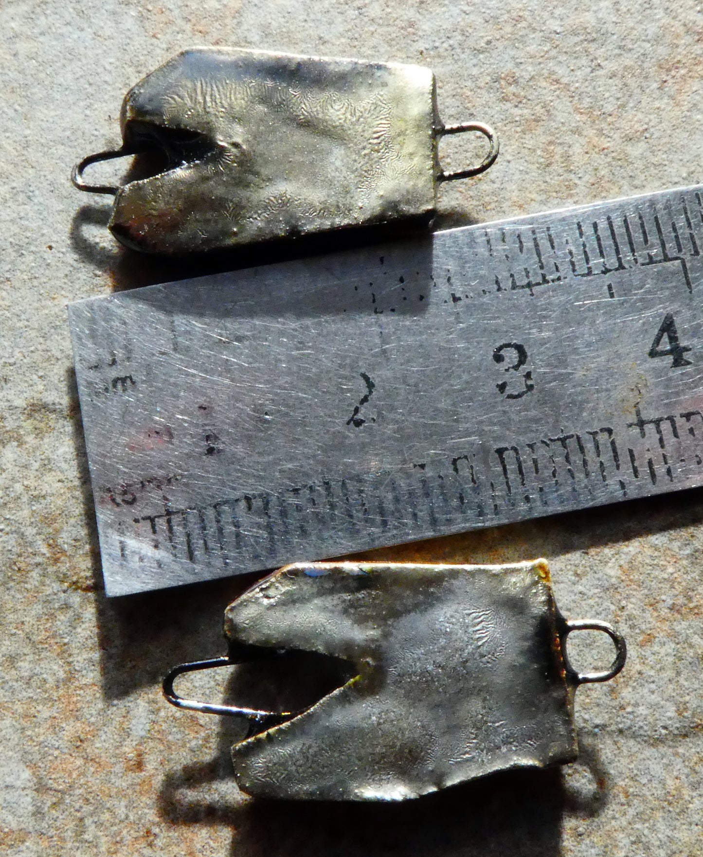 Ceramic Bee Hive Earring Connectors - Dune