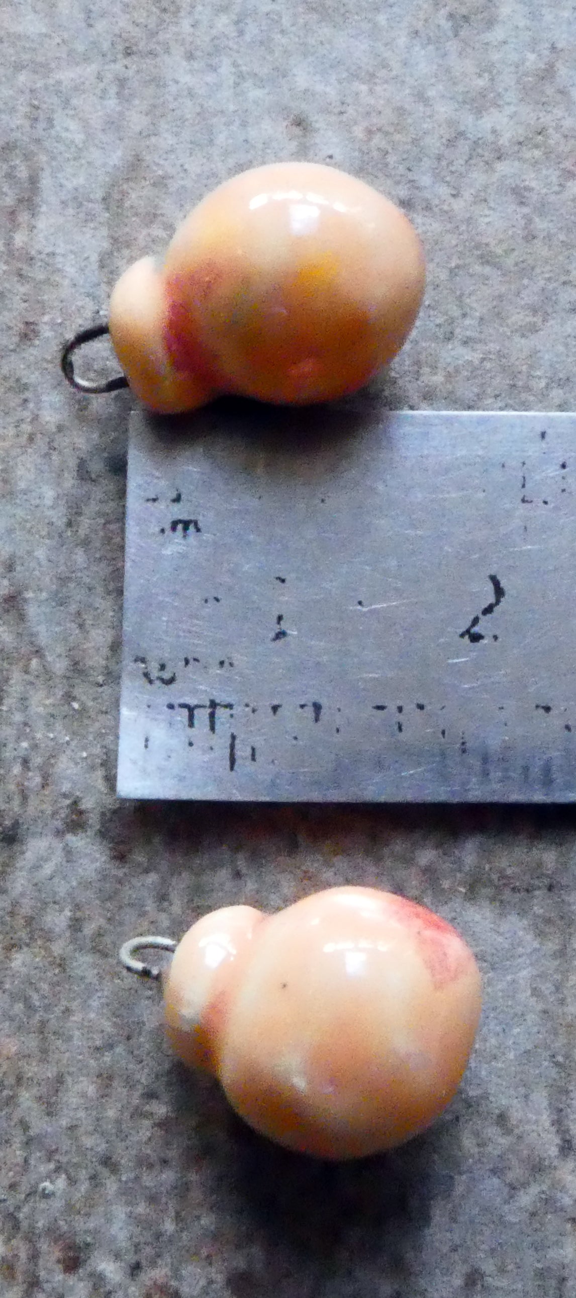 Ceramic Little Drops - Bobbles -Peach Party