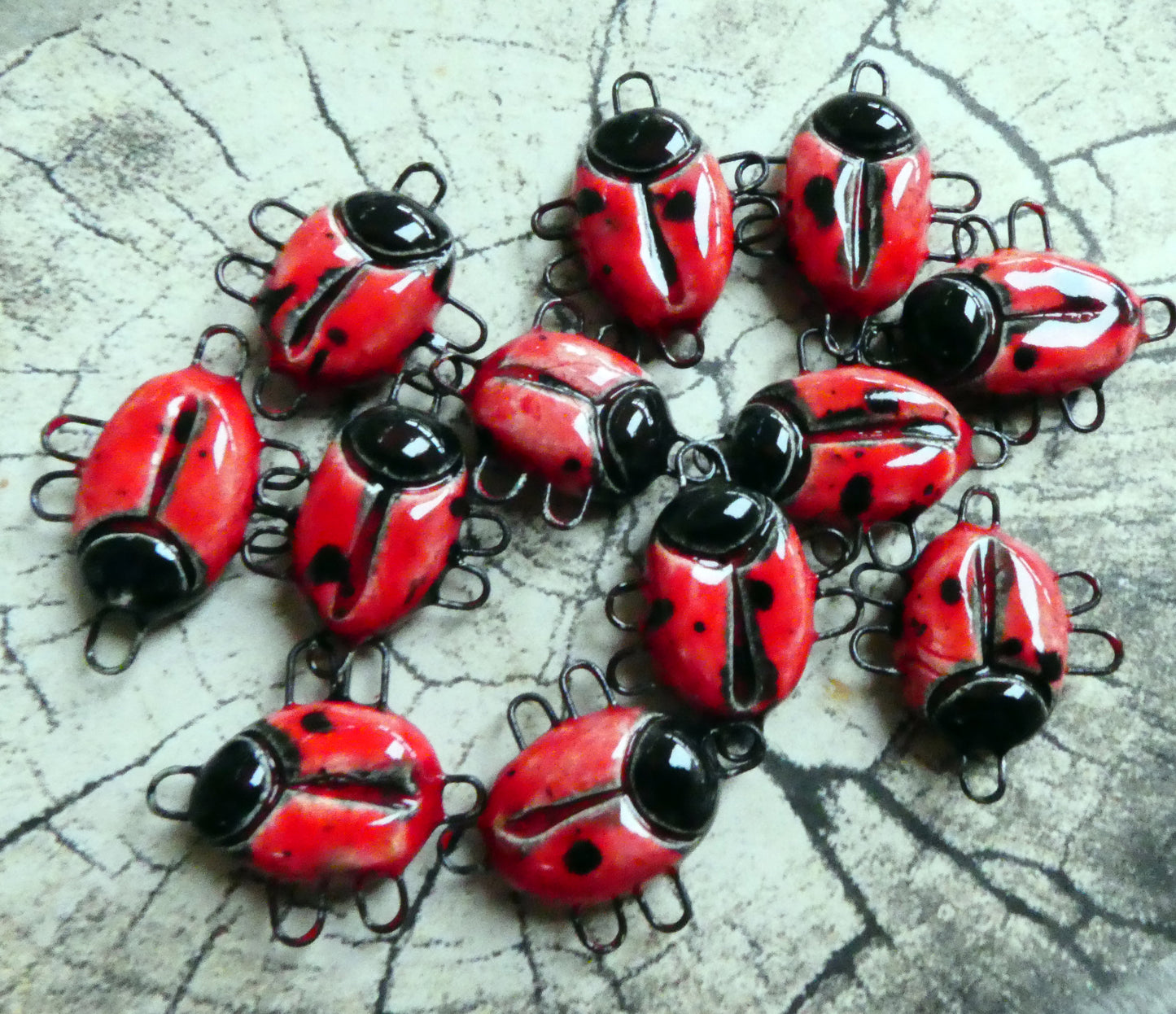 Ceramic Ladybird Connectors