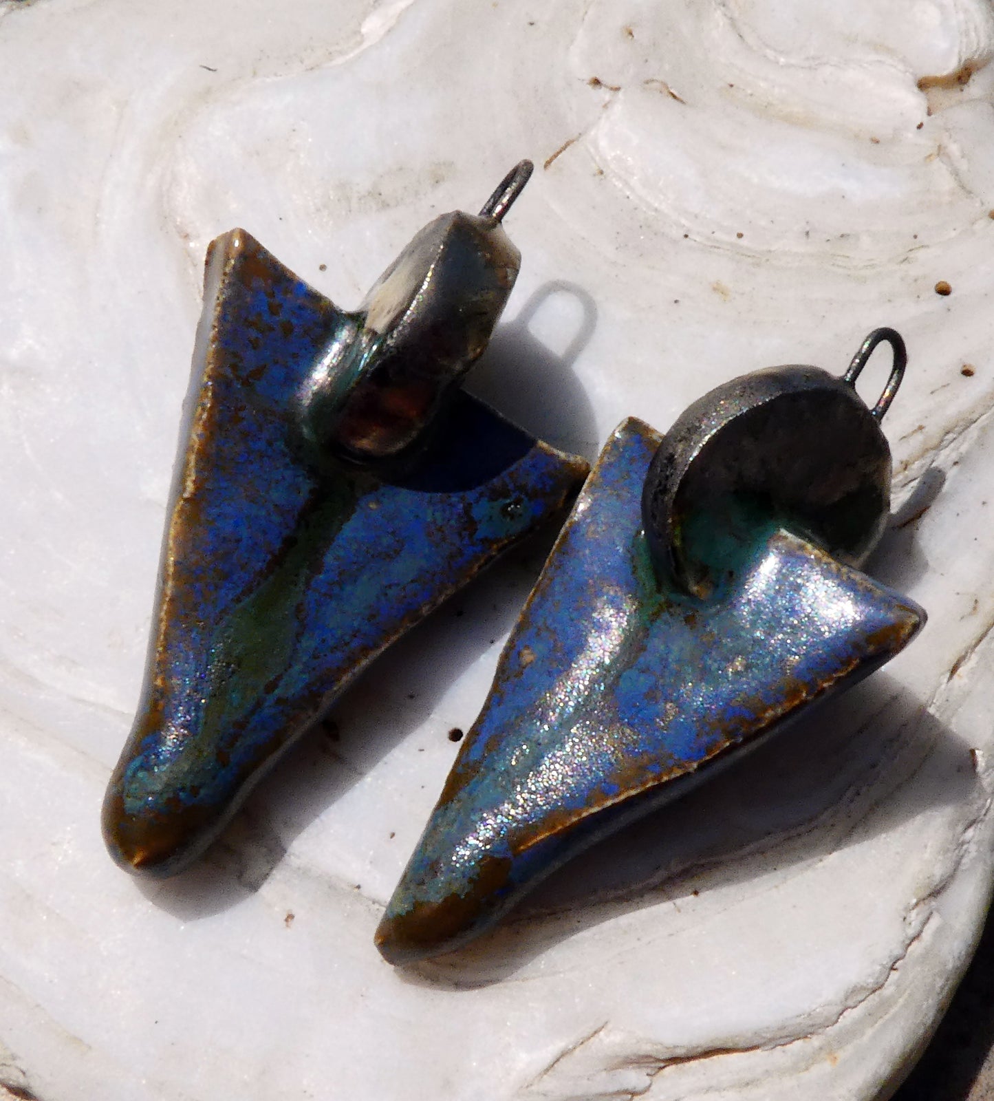 Ceramic Chunky Dagger Charms -Idaho