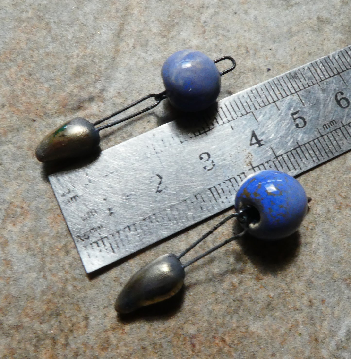 Ceramic Bobbly Dangles - Ohio