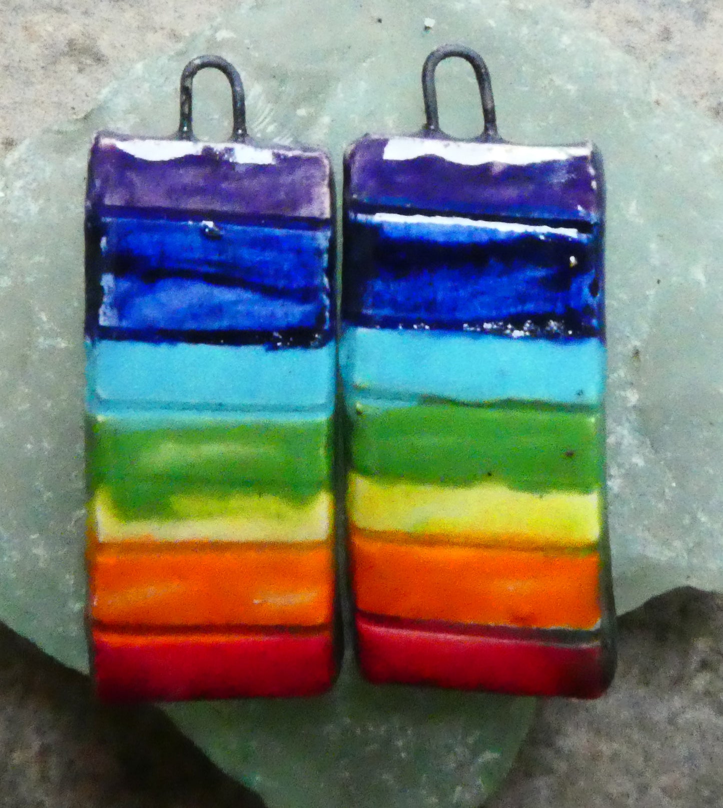 Ceramic Chakra Earring Charms