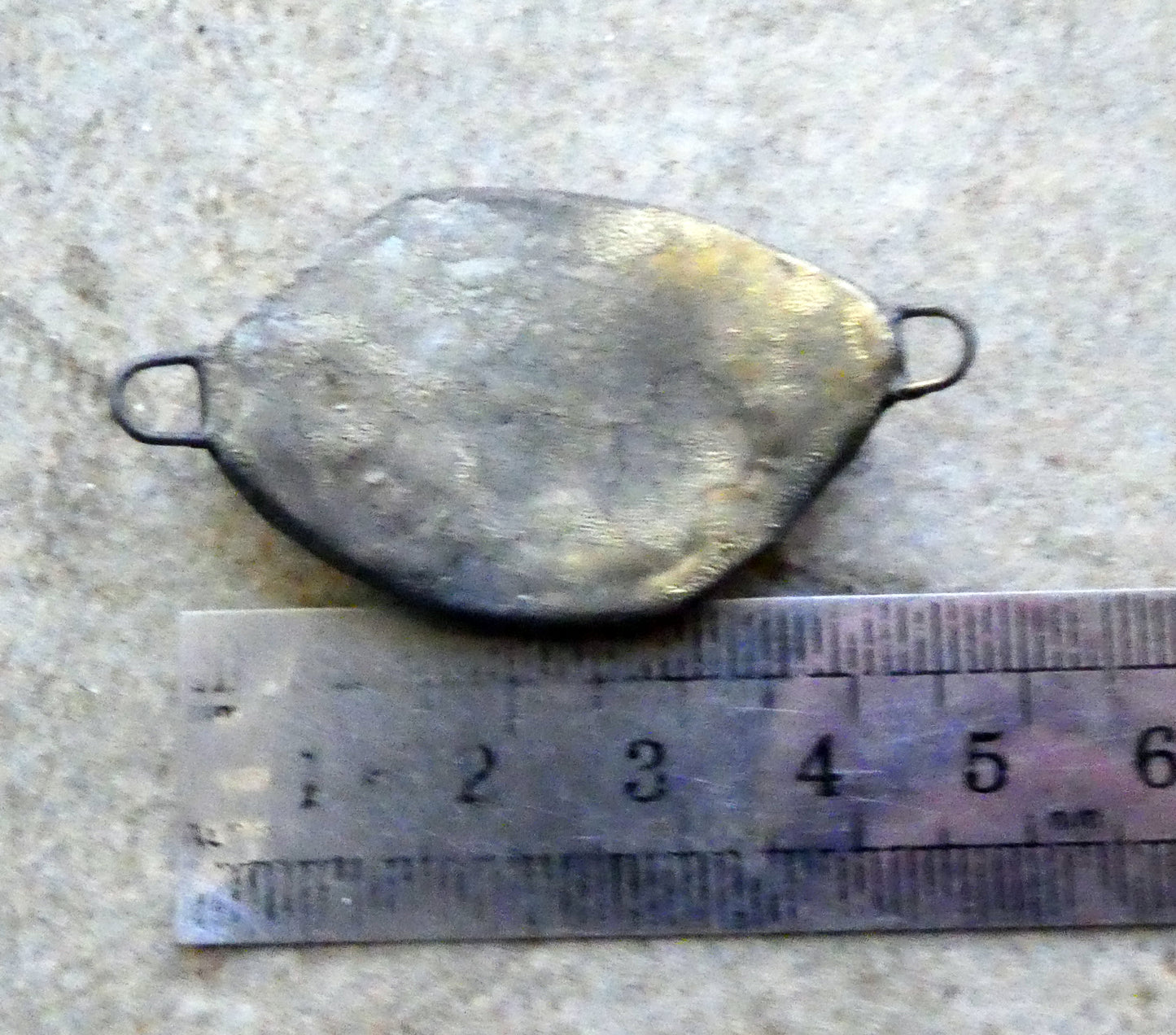 Ceramic Scorched Bracelet Focal #2