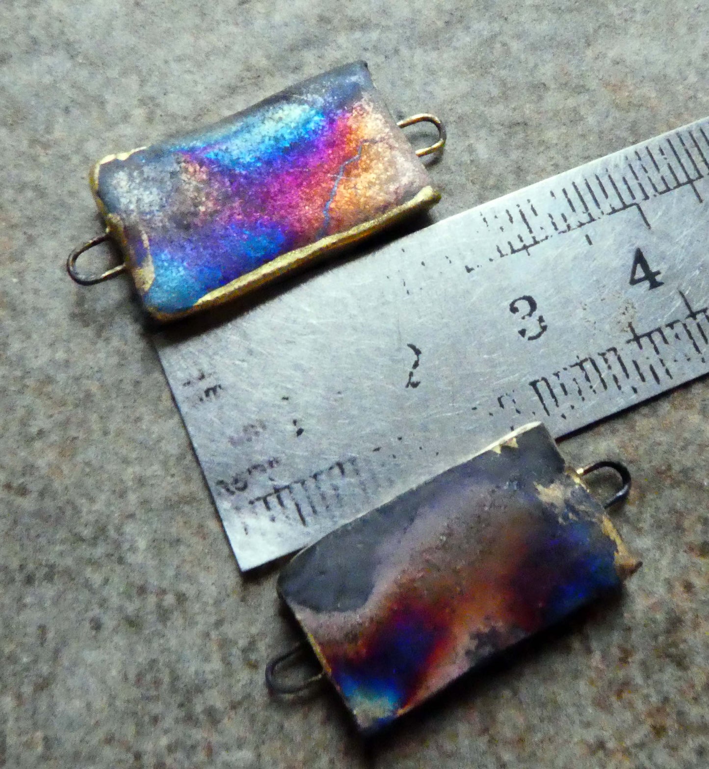 Ceramic Alice Earring Connectors - #13