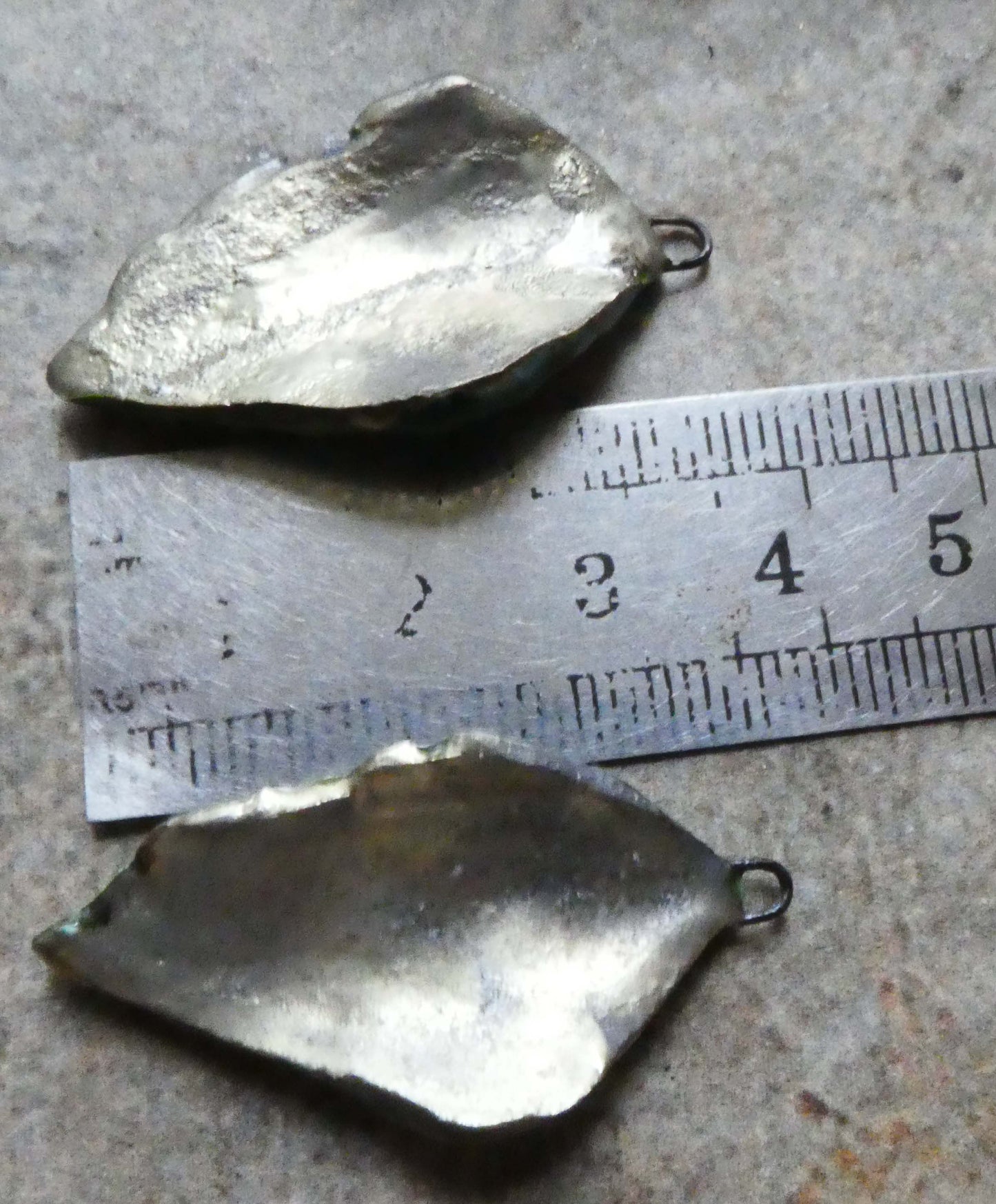 Ceramic Super Slim Autumn Leaf Charms #2