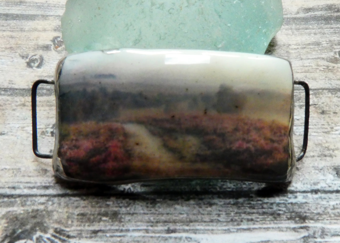 Ceramic Misty Moor Bracelet Focal #3