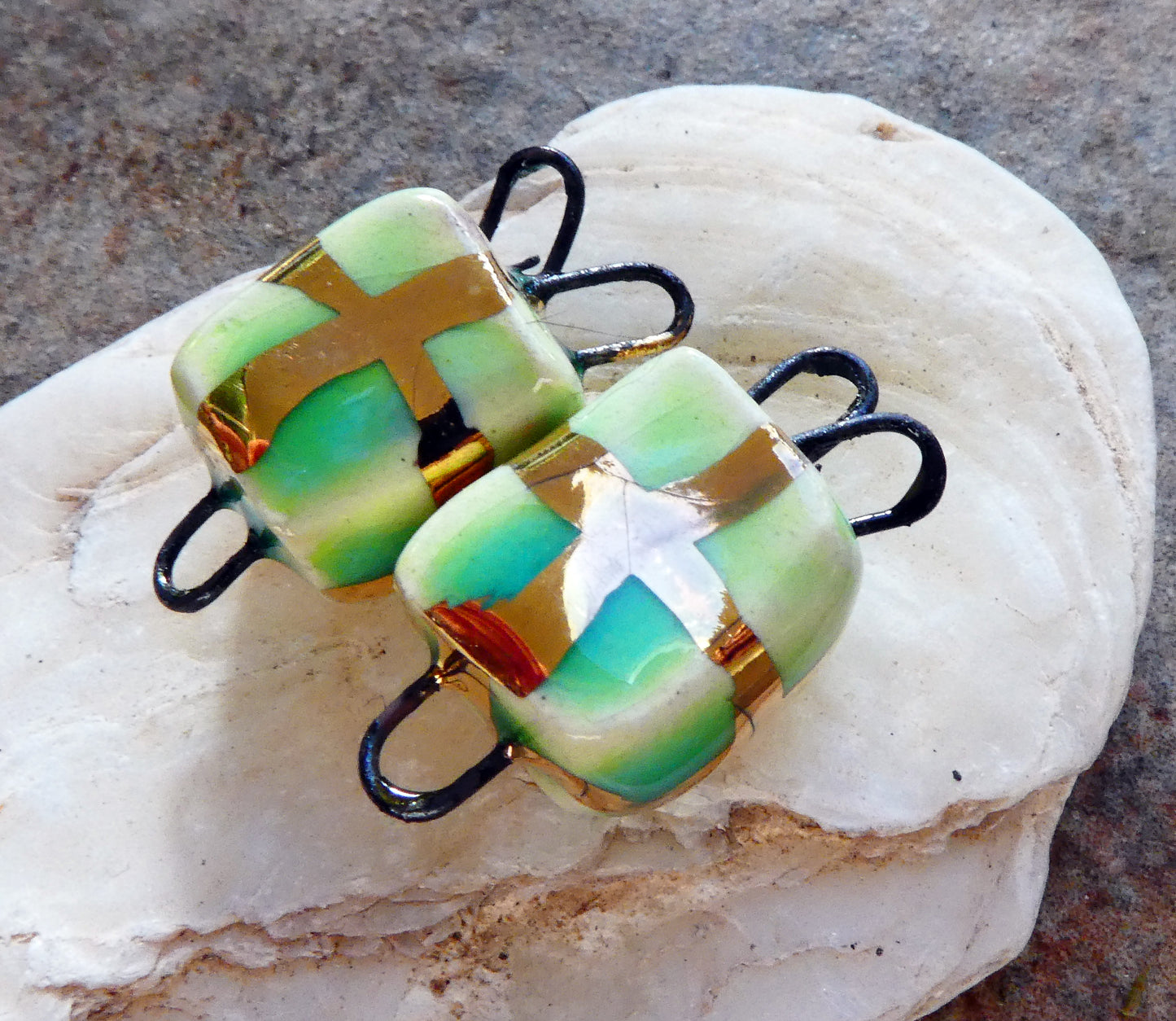 Ceramic Gift Box Connectors -Lime