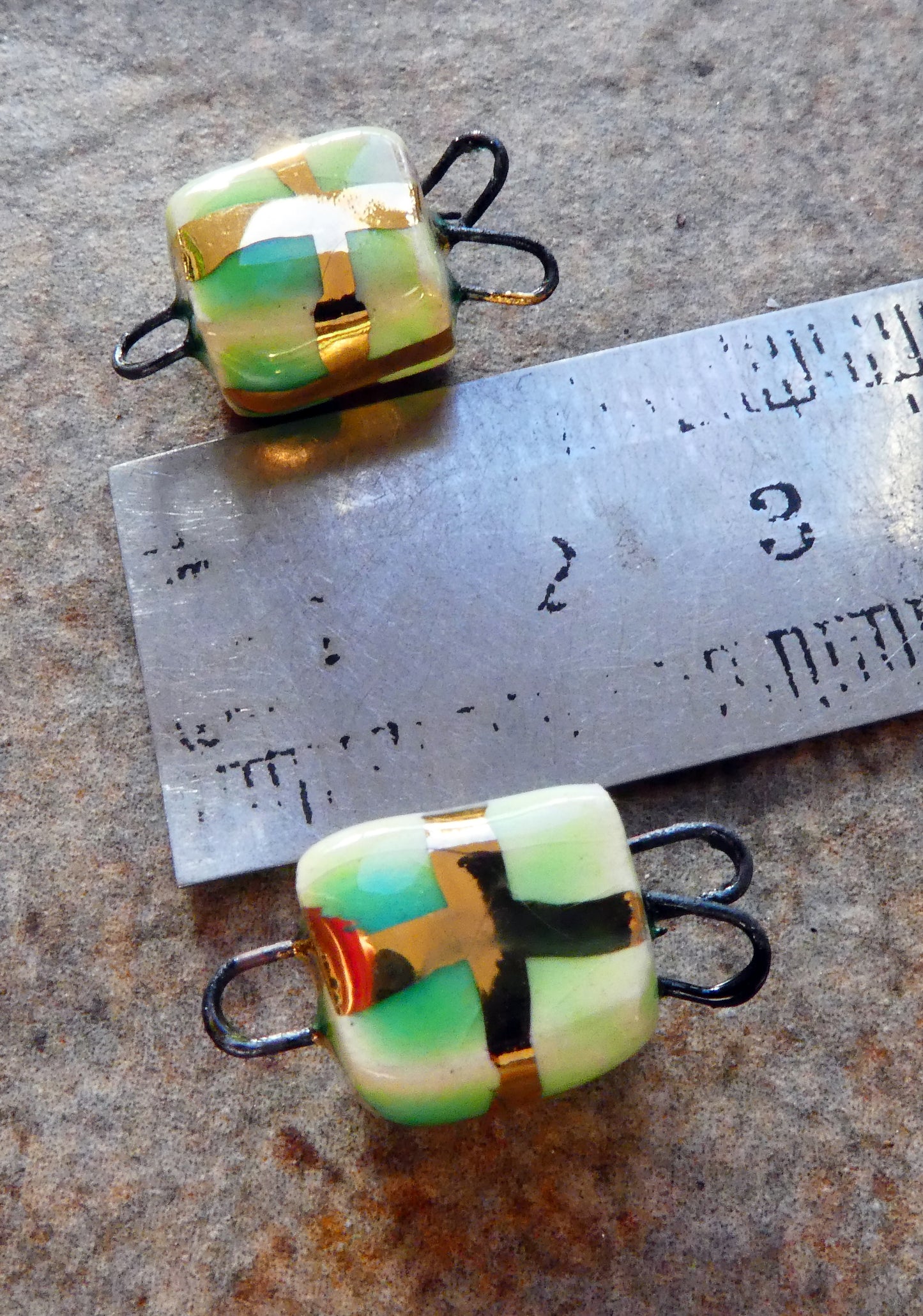 Ceramic Gift Box Connectors -Lime