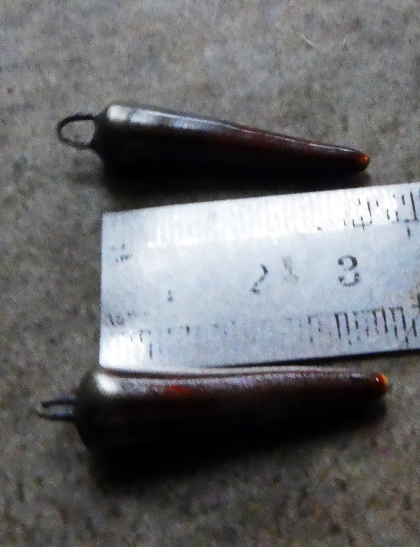 Ceramic Spikes Earring Charms -Autumn