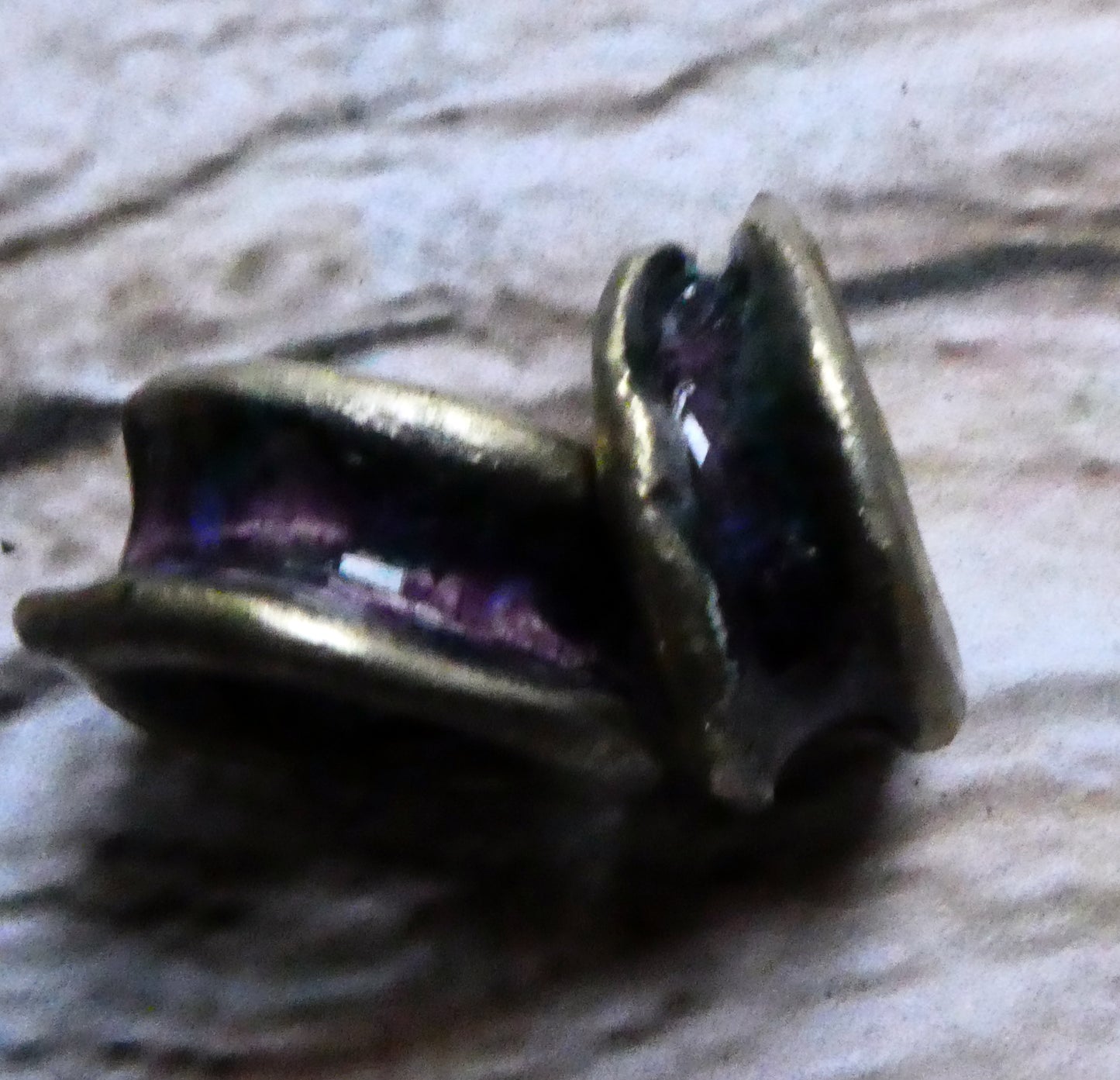 Ceramic Anticlastic Hoop Beads - La Fiesta