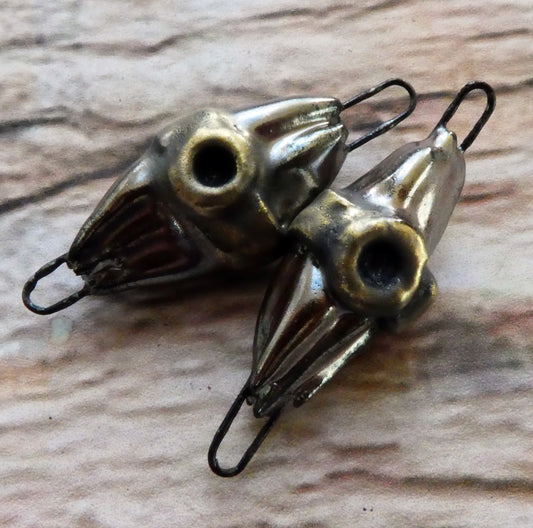 Ceramic Stick Bundle Earring Connectors - Gloria