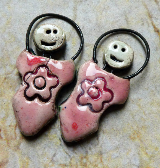 Ceramic Simple Souls Goddess Charms -Berry Tart