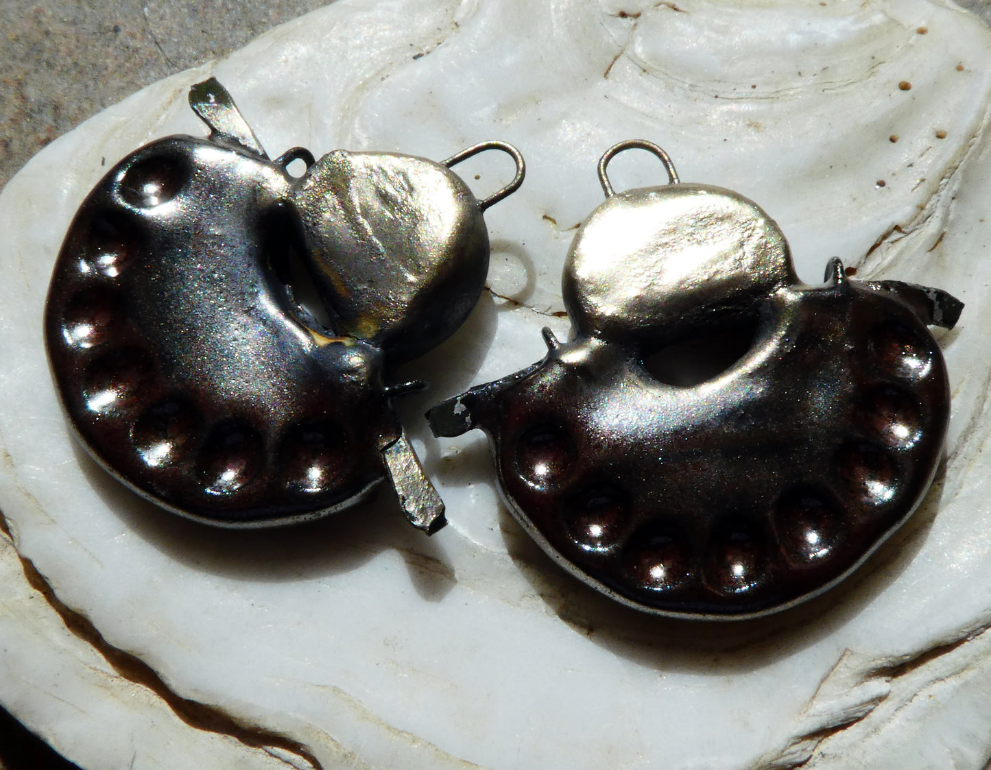 Ceramic Samurai Inspired Charms - Gloria