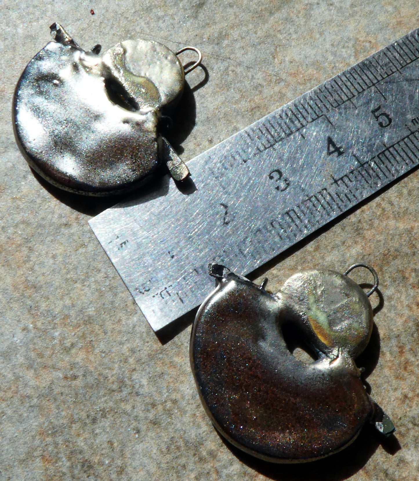 Ceramic Samurai Inspired Charms - Gloria