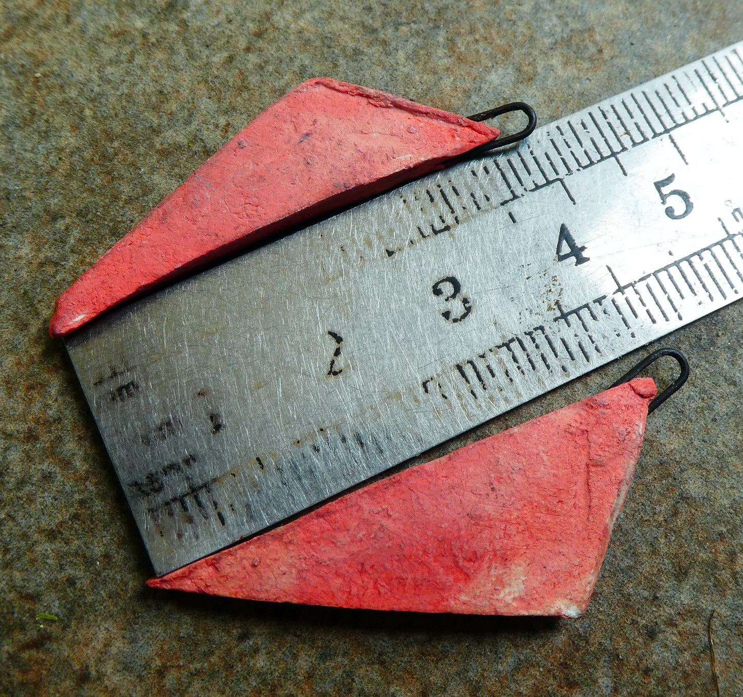 Geometric Triangle Charms - #3