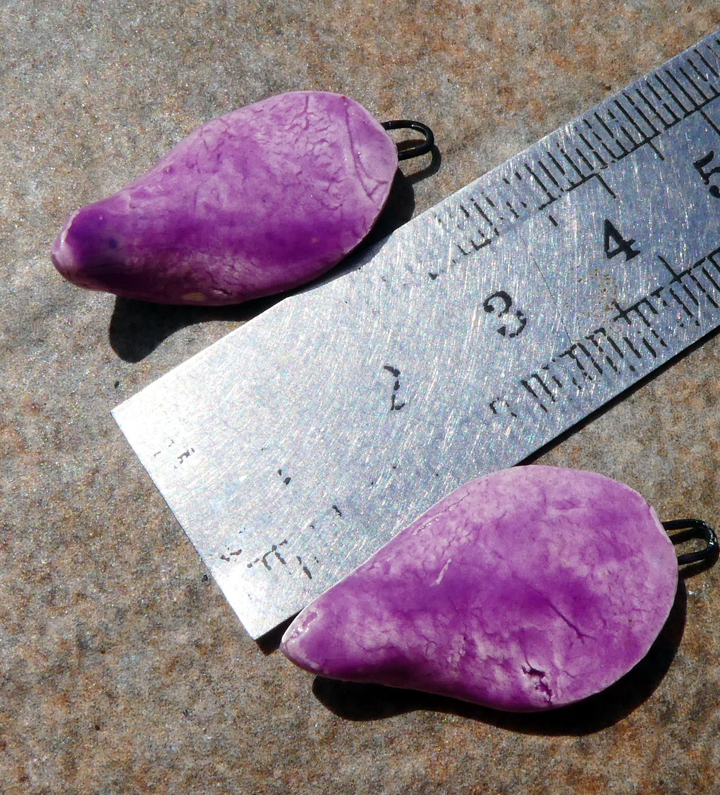 Ceramic Rhodie Earring Charms