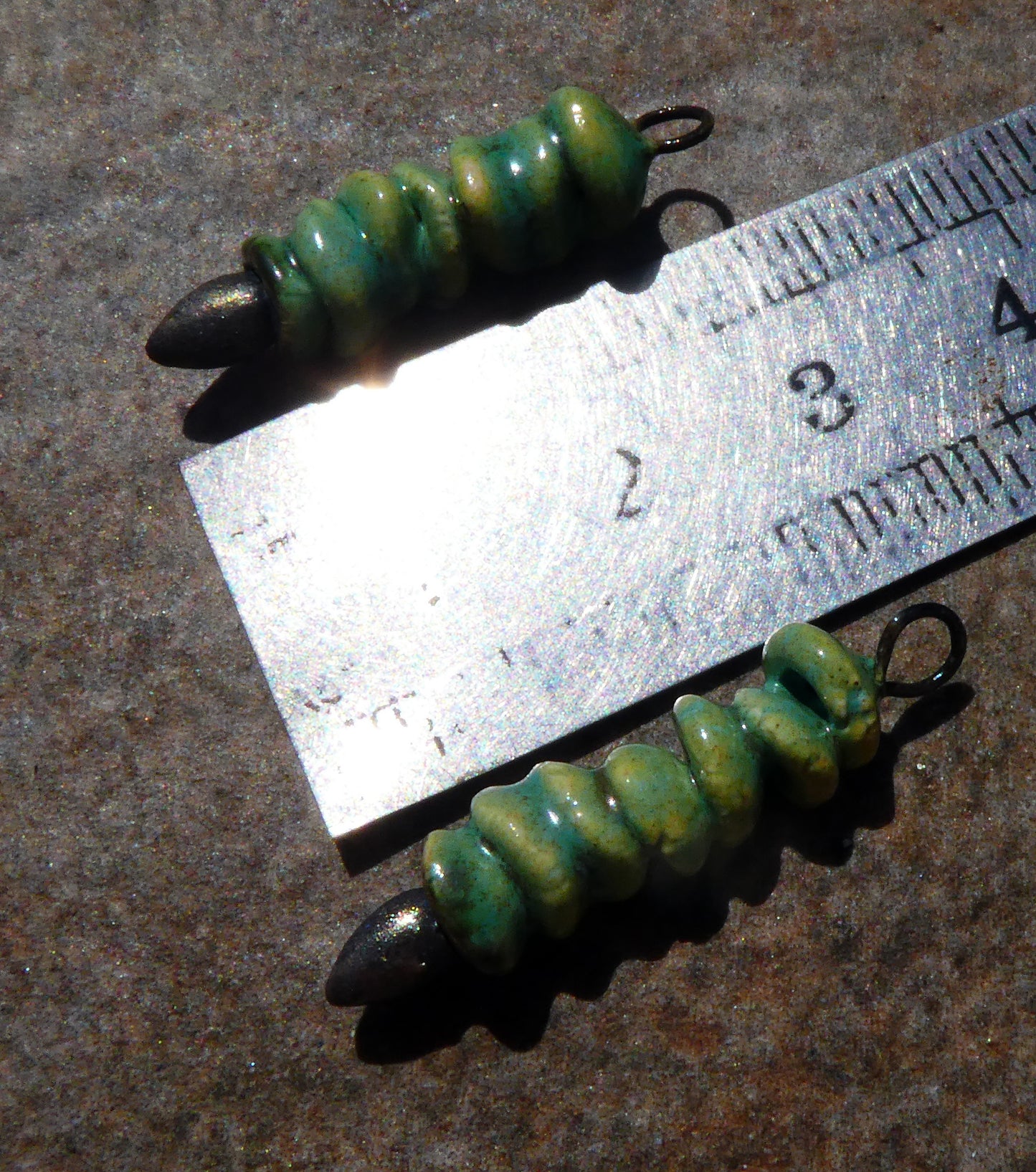 Ceramic Catkin Charms - Supernova