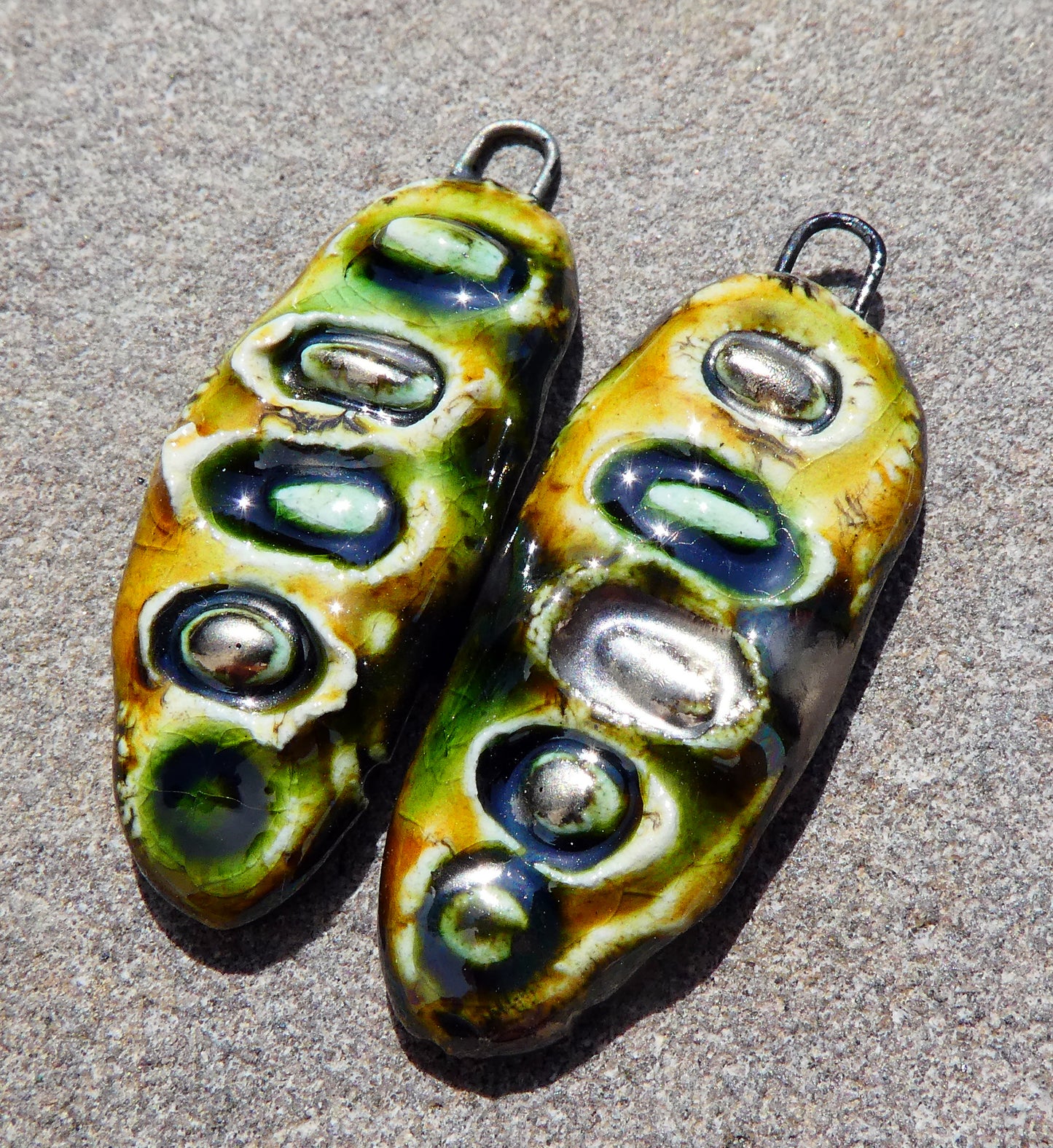 Ceramic Seed Pod Charms - Billabong