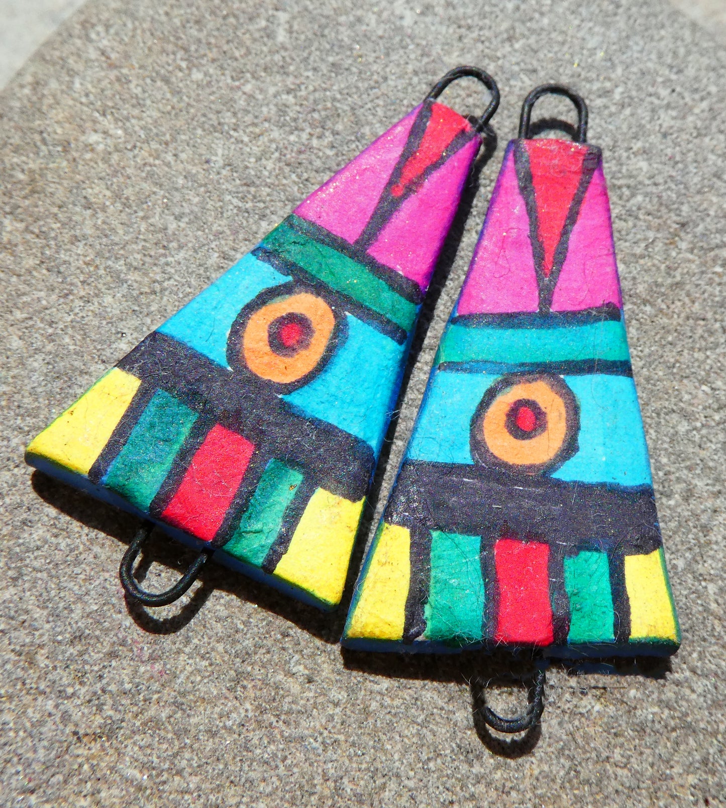 Ceramic Decorative Wedge Totem Connectors #2