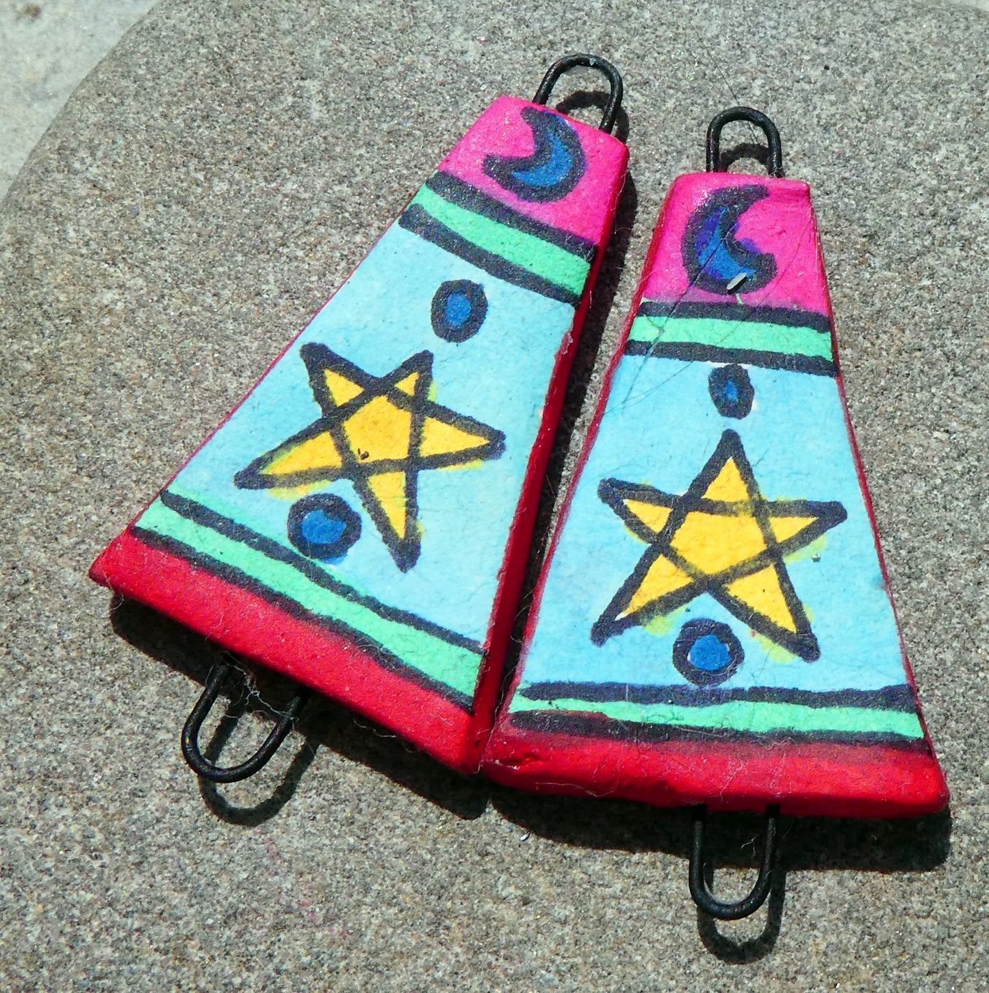 Ceramic Decorative Wedge Totem Connectors #3