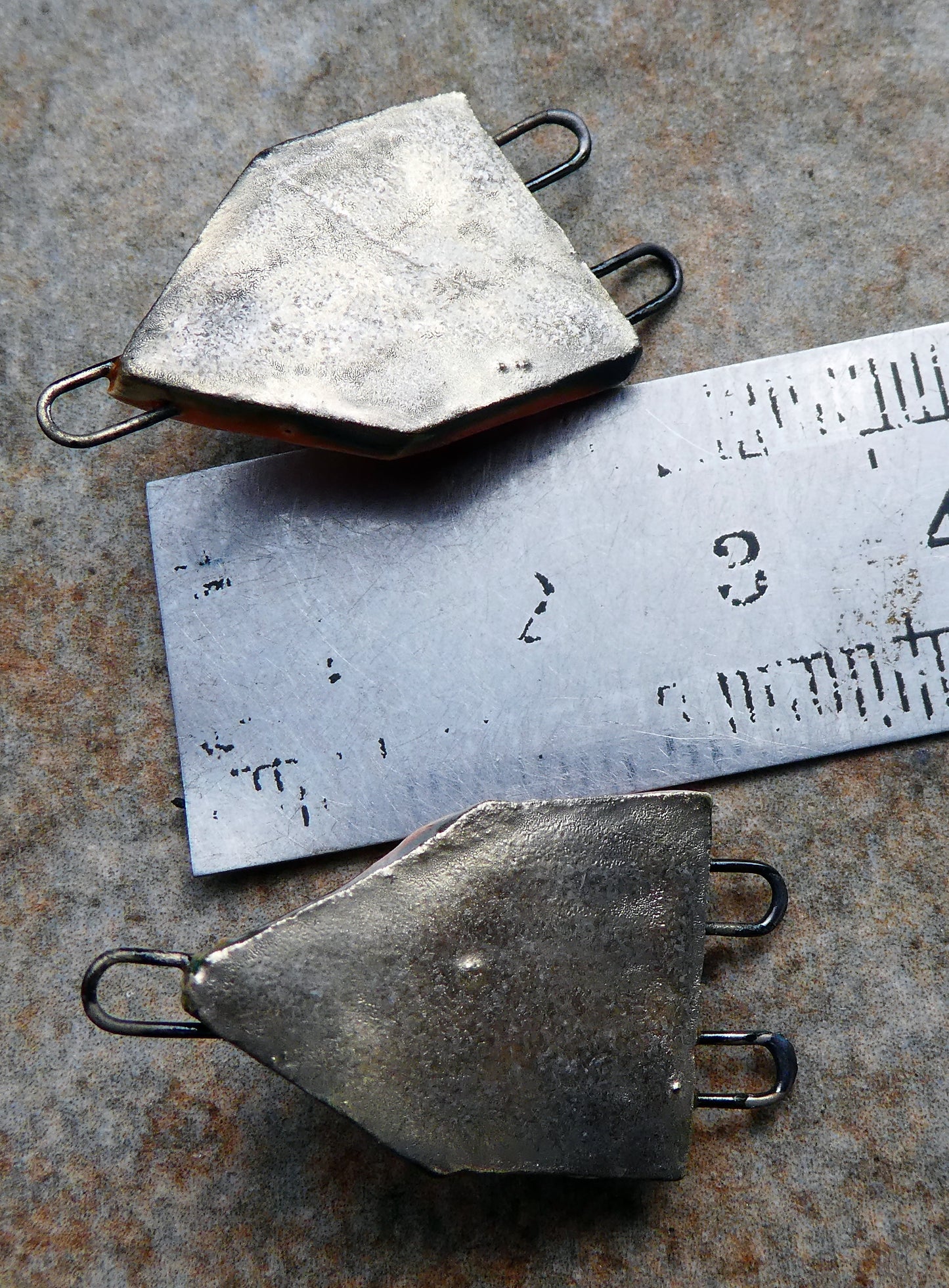 Ceramic Bird Totem Connectors - Papago Turquoise