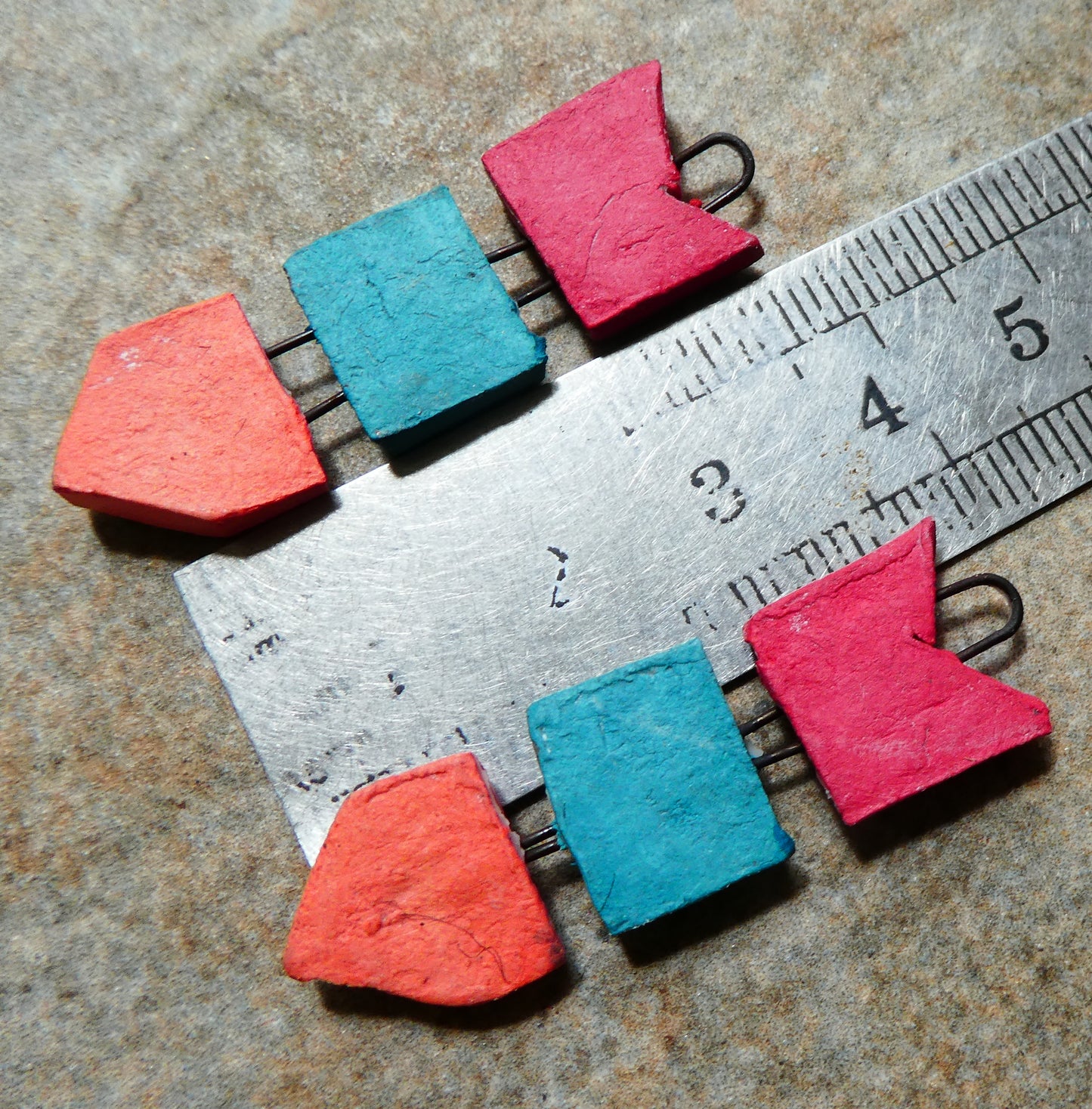 Ceramic Totem Stack Charms