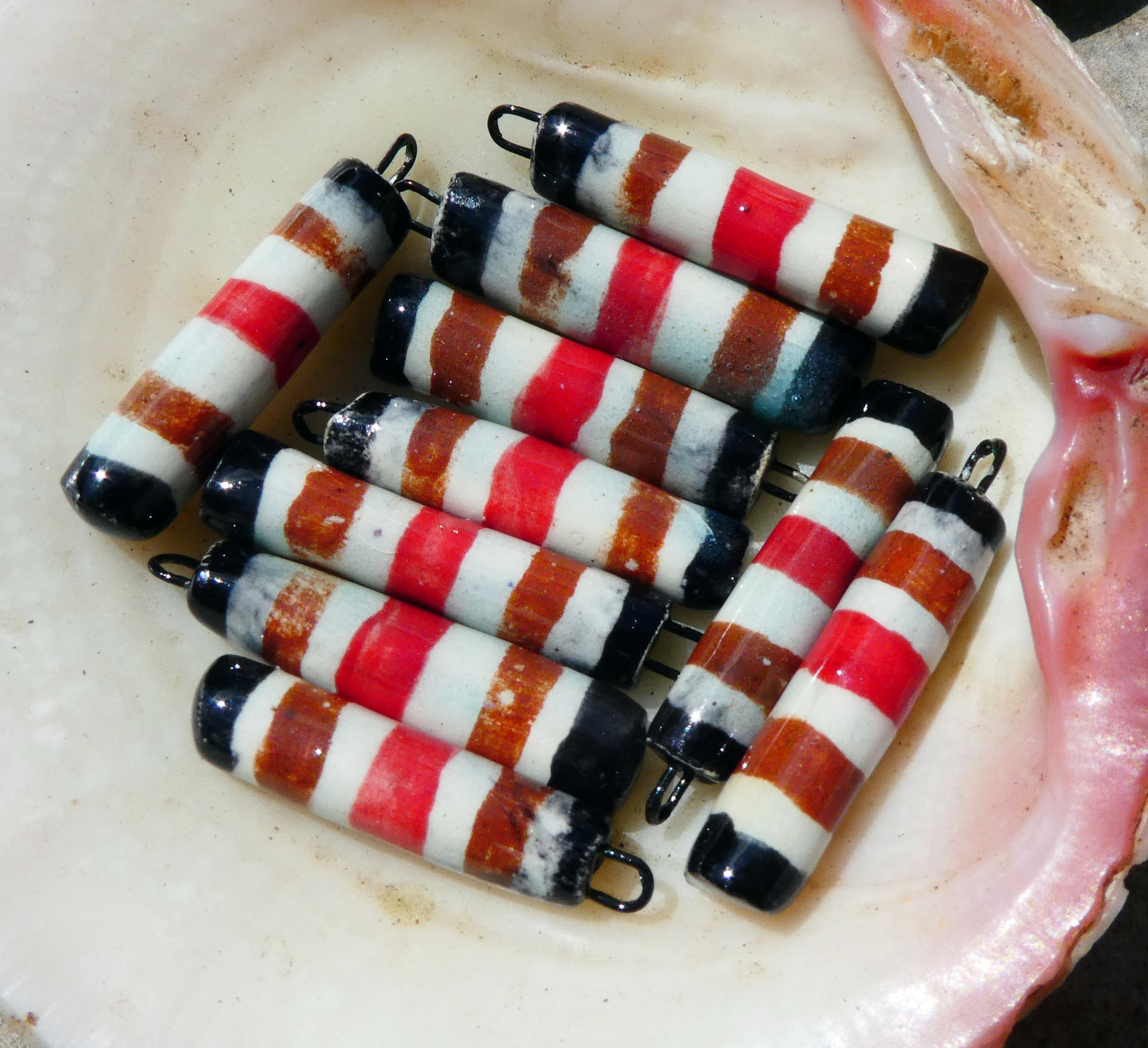 Ceramic Stripy Scruffy Sticks