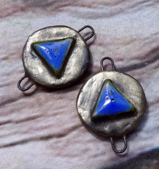 Ceramic Little Moulded Round Connectors -Ohio