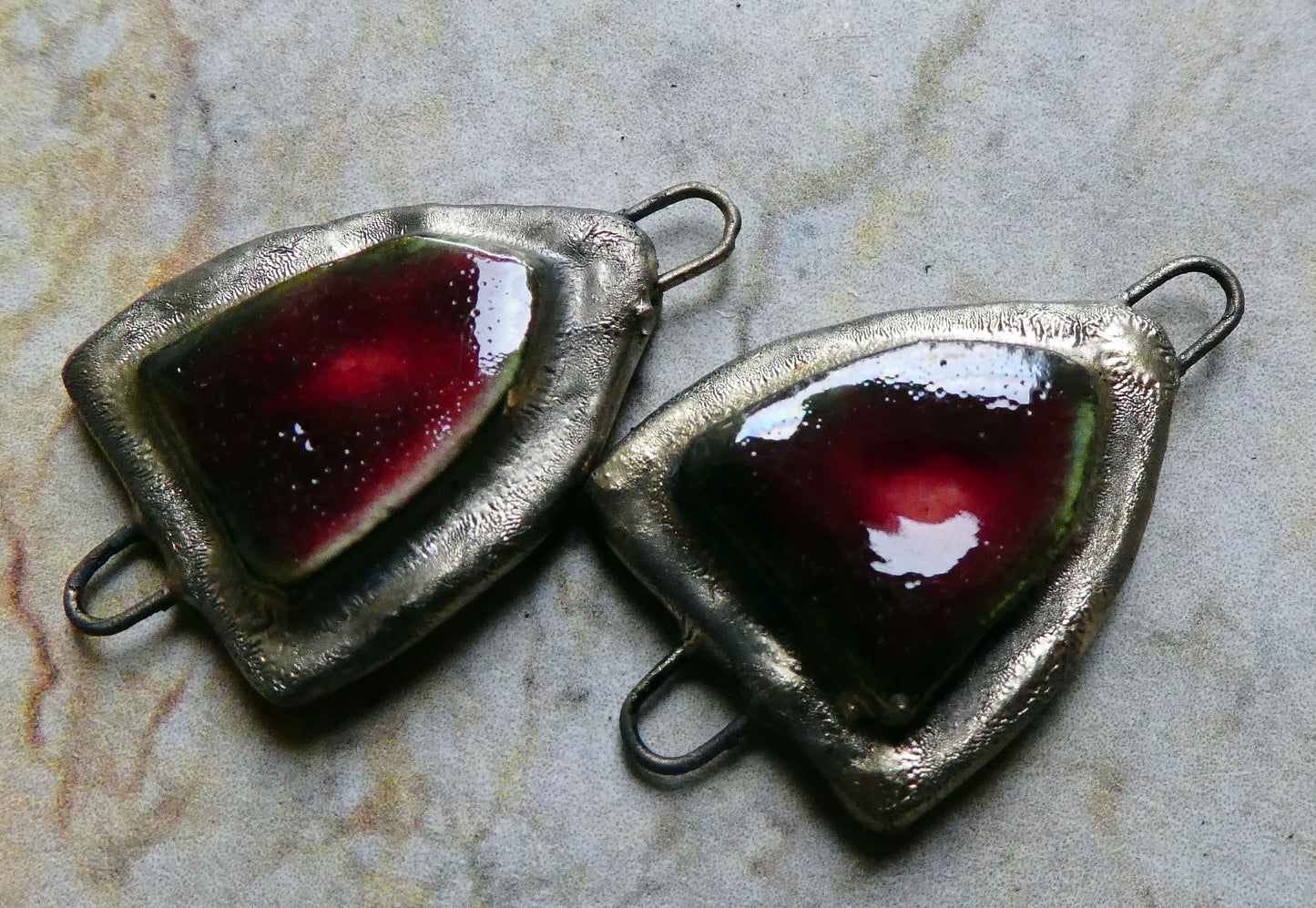 Ceramic Moulded Arch Connectors - Somerset Scarlet