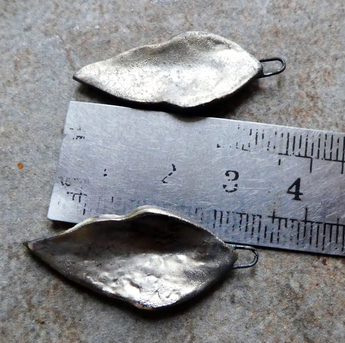 Ceramic Super Slim Autumn Leaf Charms #5