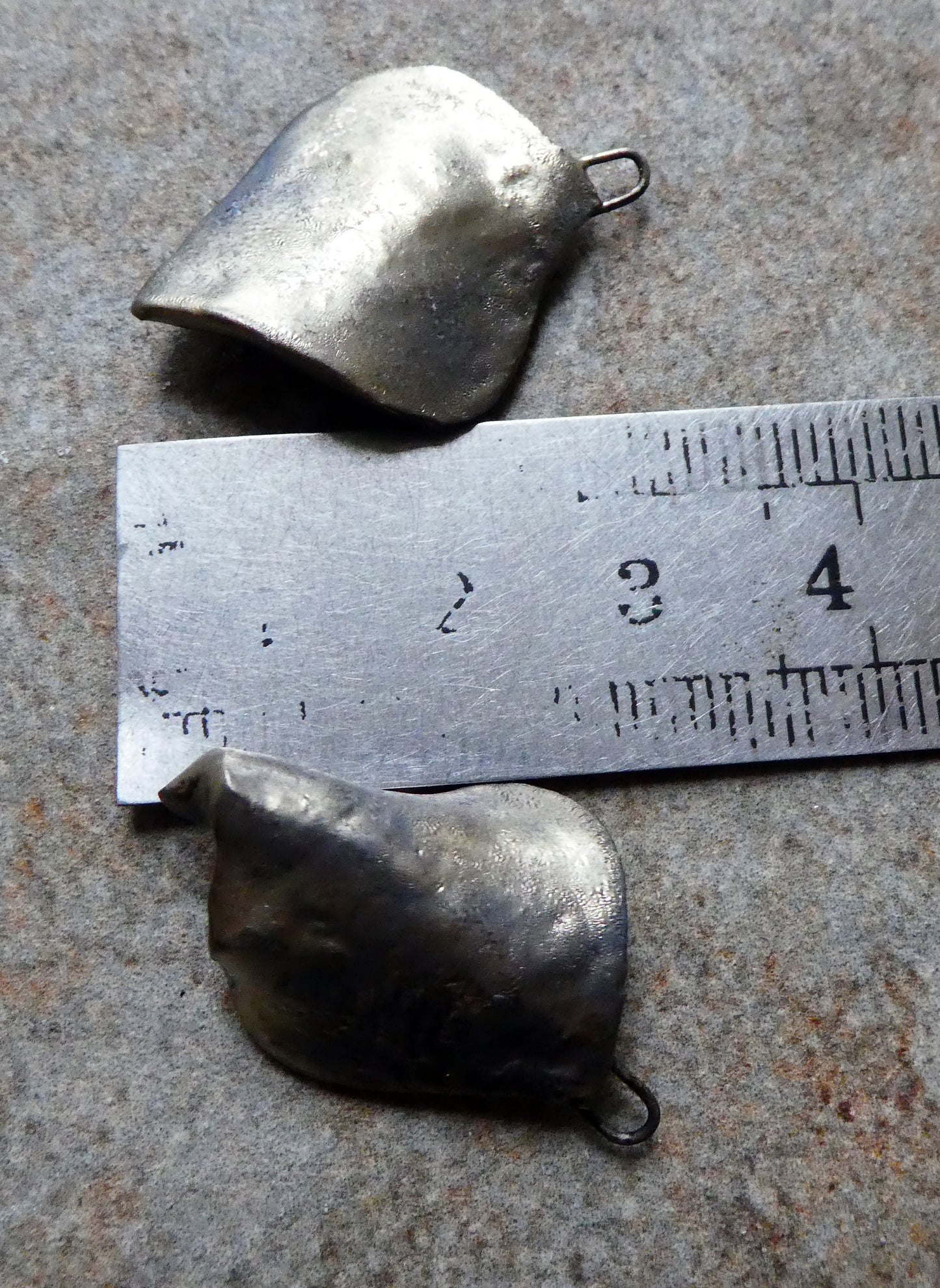 Ceramic Super Slim Autumn Leaf Charms #7