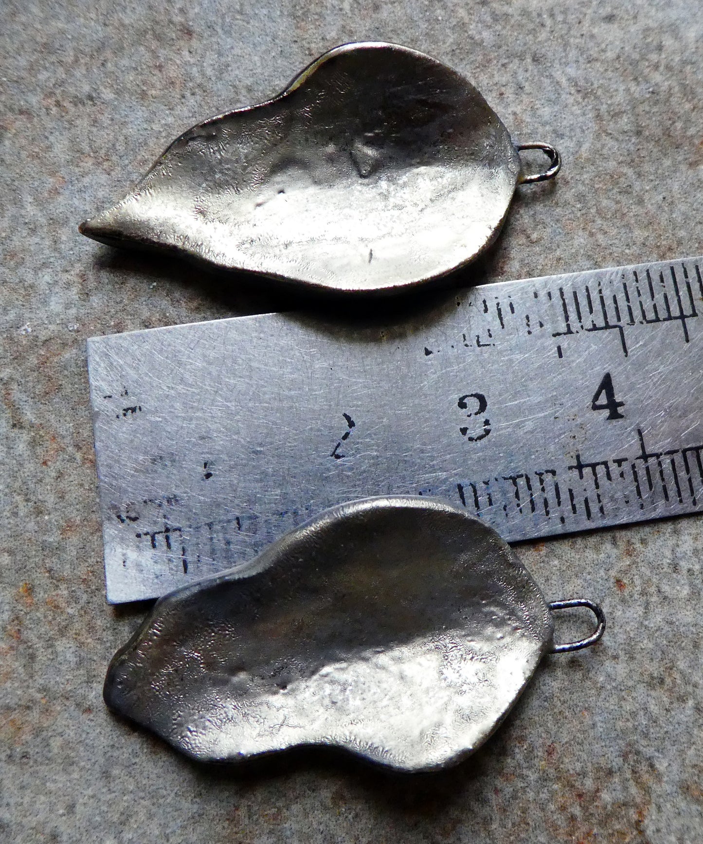 Ceramic Super Slim Autumn Leaf Charms #11