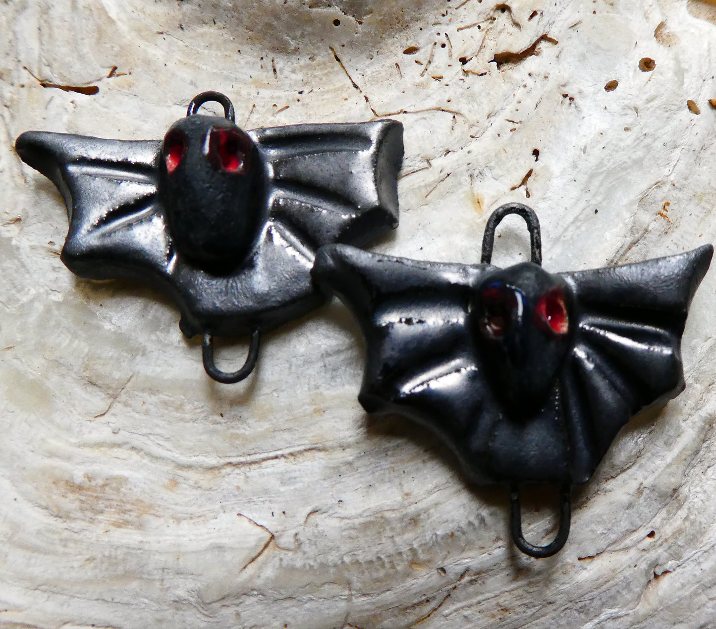 Ceramic Bat Connectors - Pewter