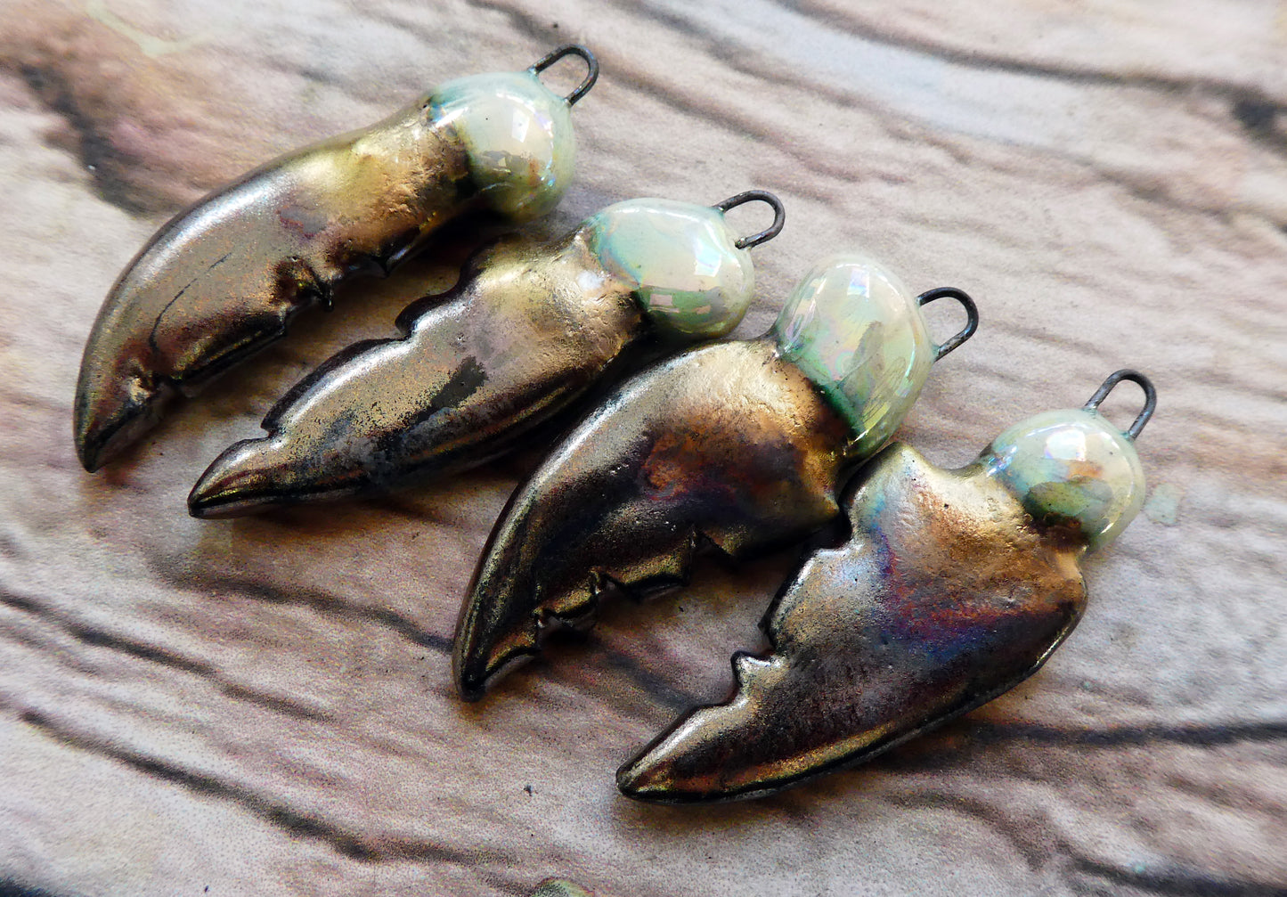 Ceramic Decker's Blade Charms -Gloria