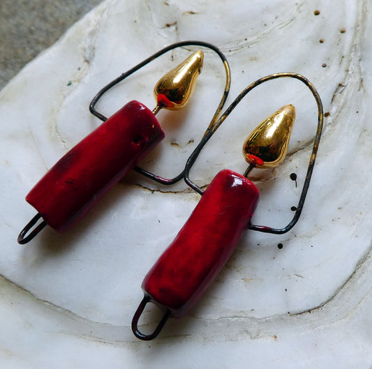 Ceramic Christmas Candle Connectors