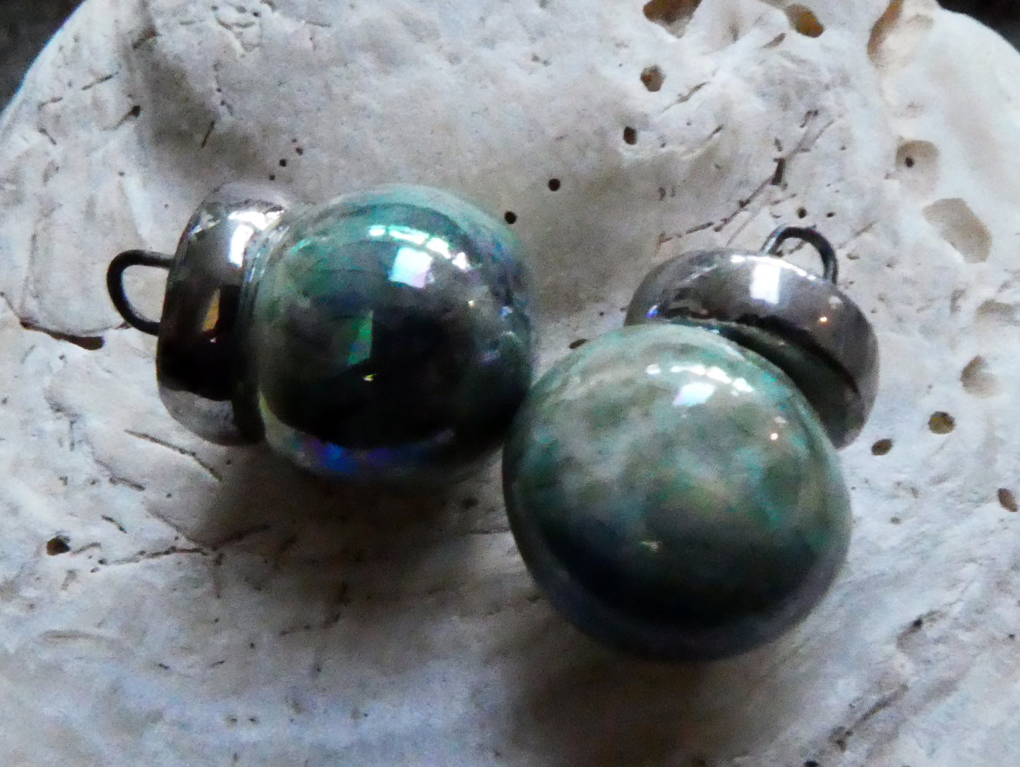 Ceramic Bauble Charms - Neptune