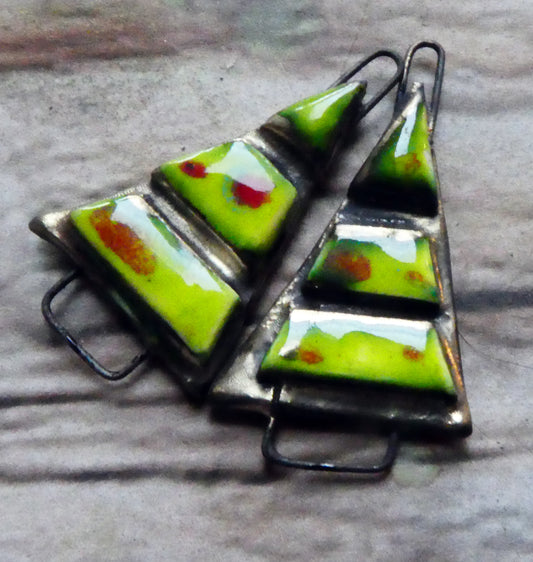 Ceramic Moulded Tree Connectors -Cherry Limeade