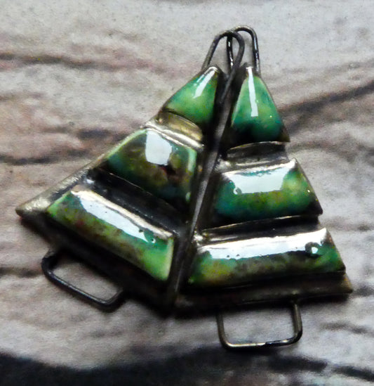 Ceramic Moulded Tree Connectors -Mixed Melon