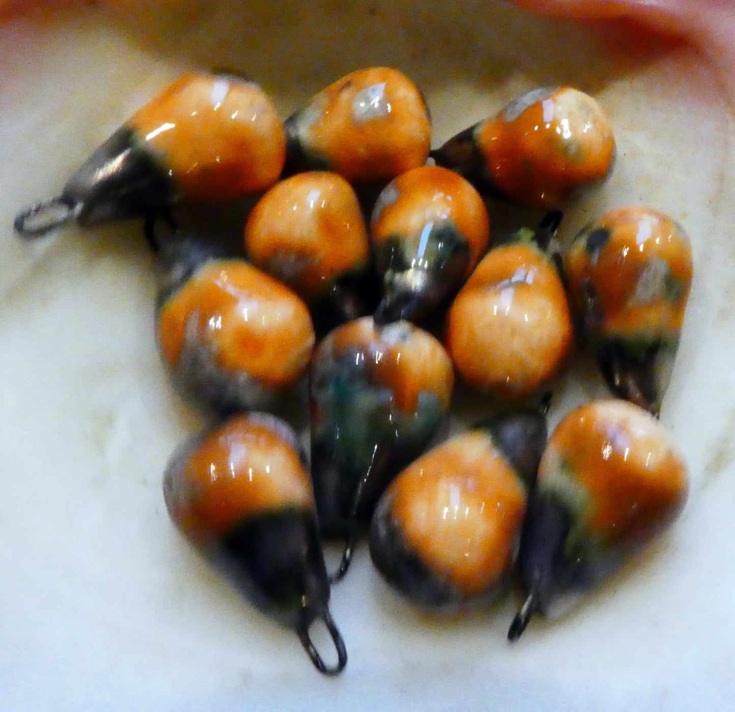 Ceramic Drops Earring Charms - Ayers Rock