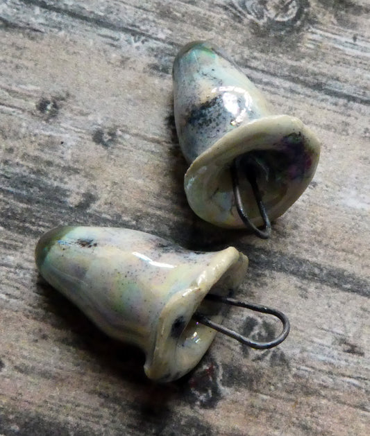 Ceramic Lustrous Deep Sea Creatures Charms -Mistral